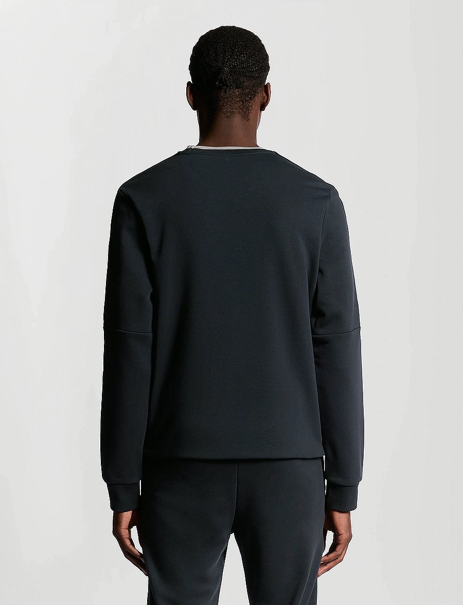 Lyle & Scott Sport - Tape Crew Neck - sweaters - z271 dark navy - 5