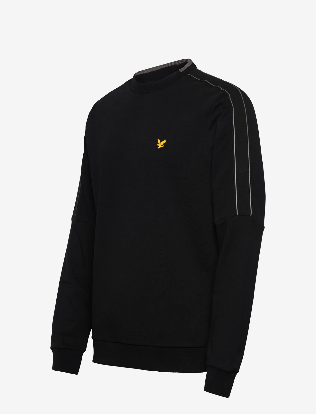 Lyle & Scott Sport - Tape Crew Neck - oberteile - z865 jet black - 2