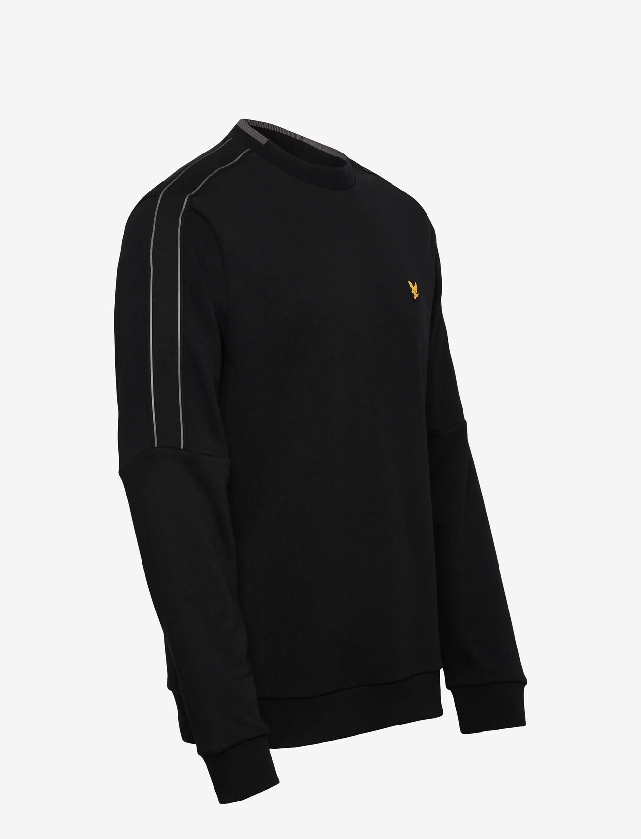 Lyle & Scott Sport - Tape Crew Neck - oberteile - z865 jet black - 3
