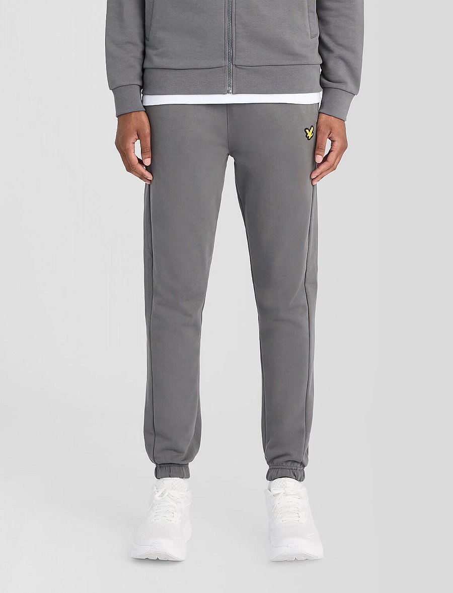 Lyle & Scott Sport - Sports Loopback Joggers - püksid - mercury grey - 0