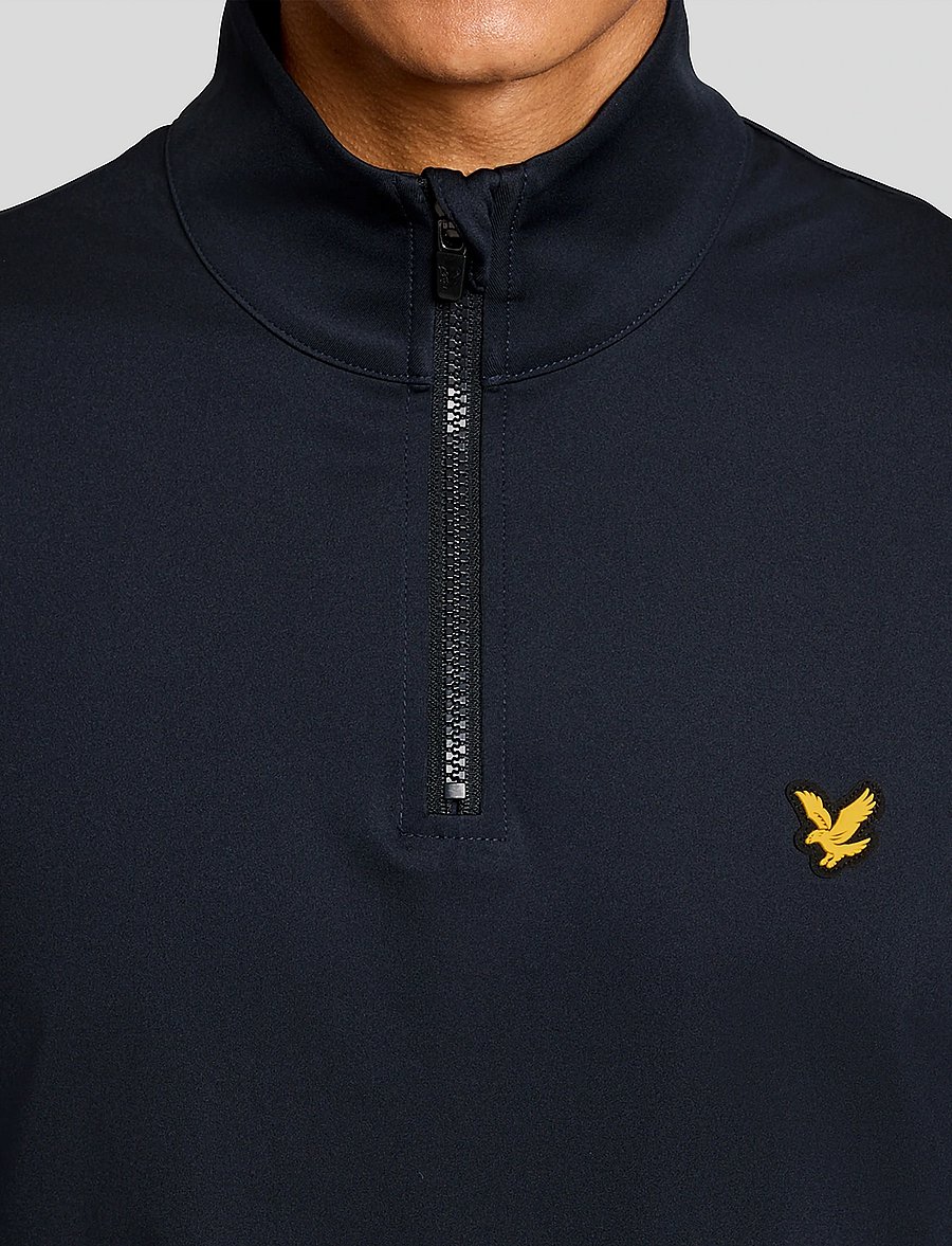 Lyle & Scott Sport - Golf Core Quarter Zip Midlayer - fleece & midlayer - z271 dark navy - 5