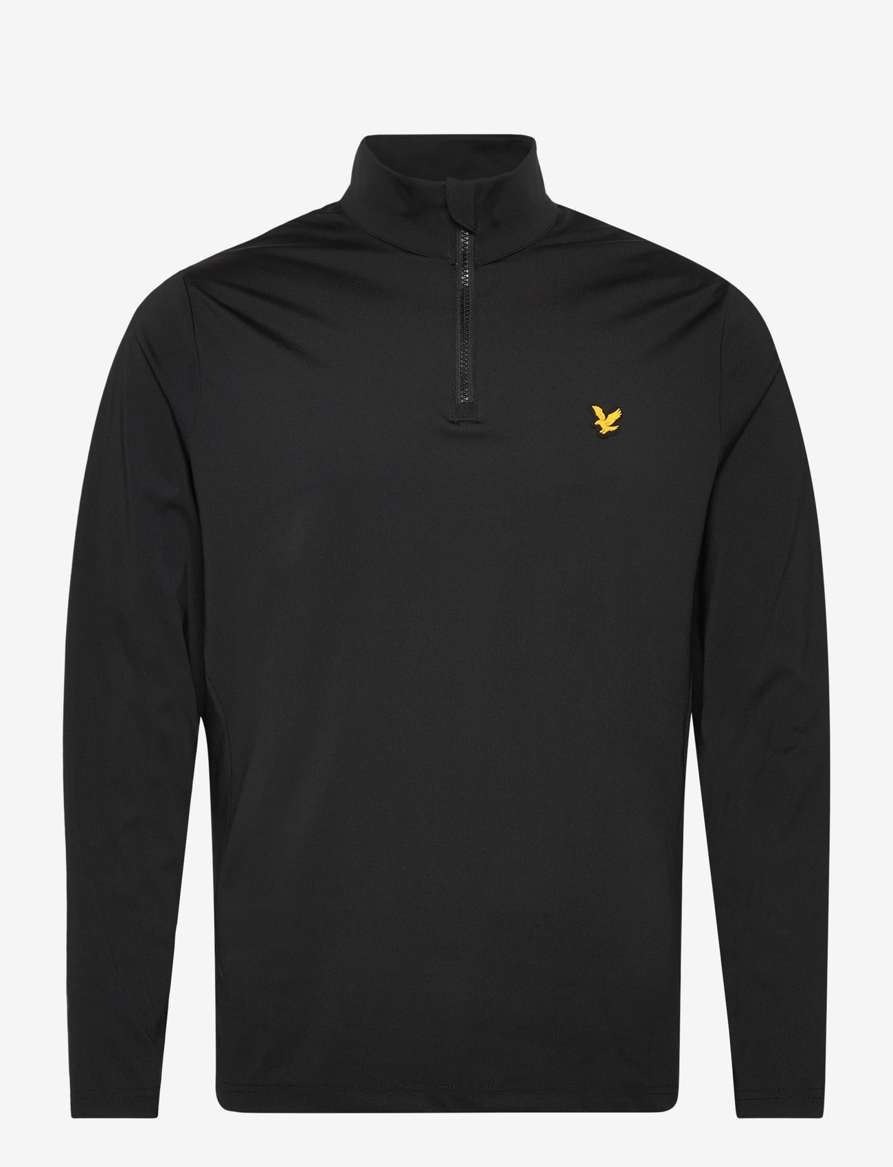 Lyle & Scott Sport - Golf Core Quarter Zip Midlayer - fleece & mellanlager - z865 jet black - 1