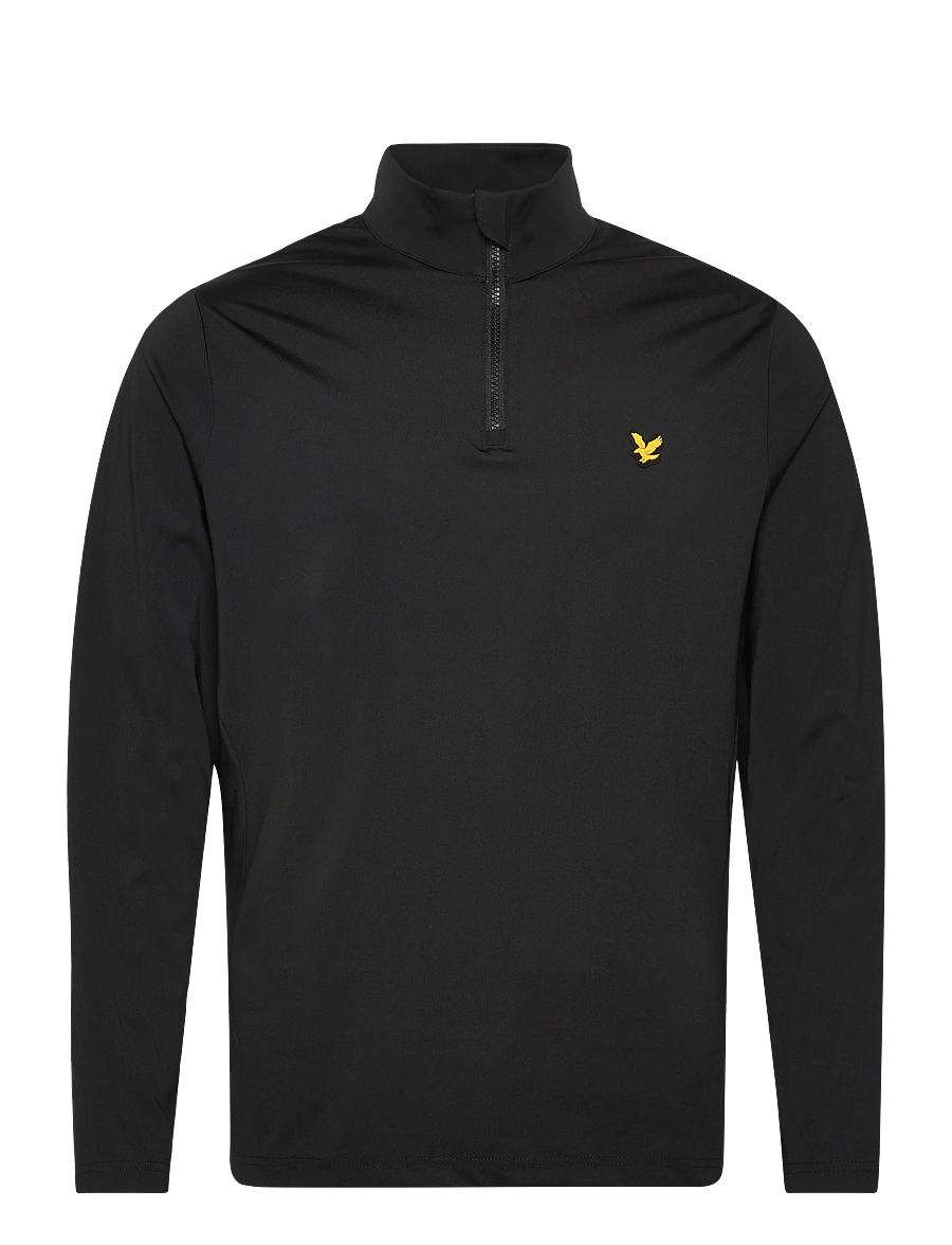 Lyle & Scott Sport - Golf Core Quarter Zip Midlayer - fleece & midlayer - z865 jet black - 1