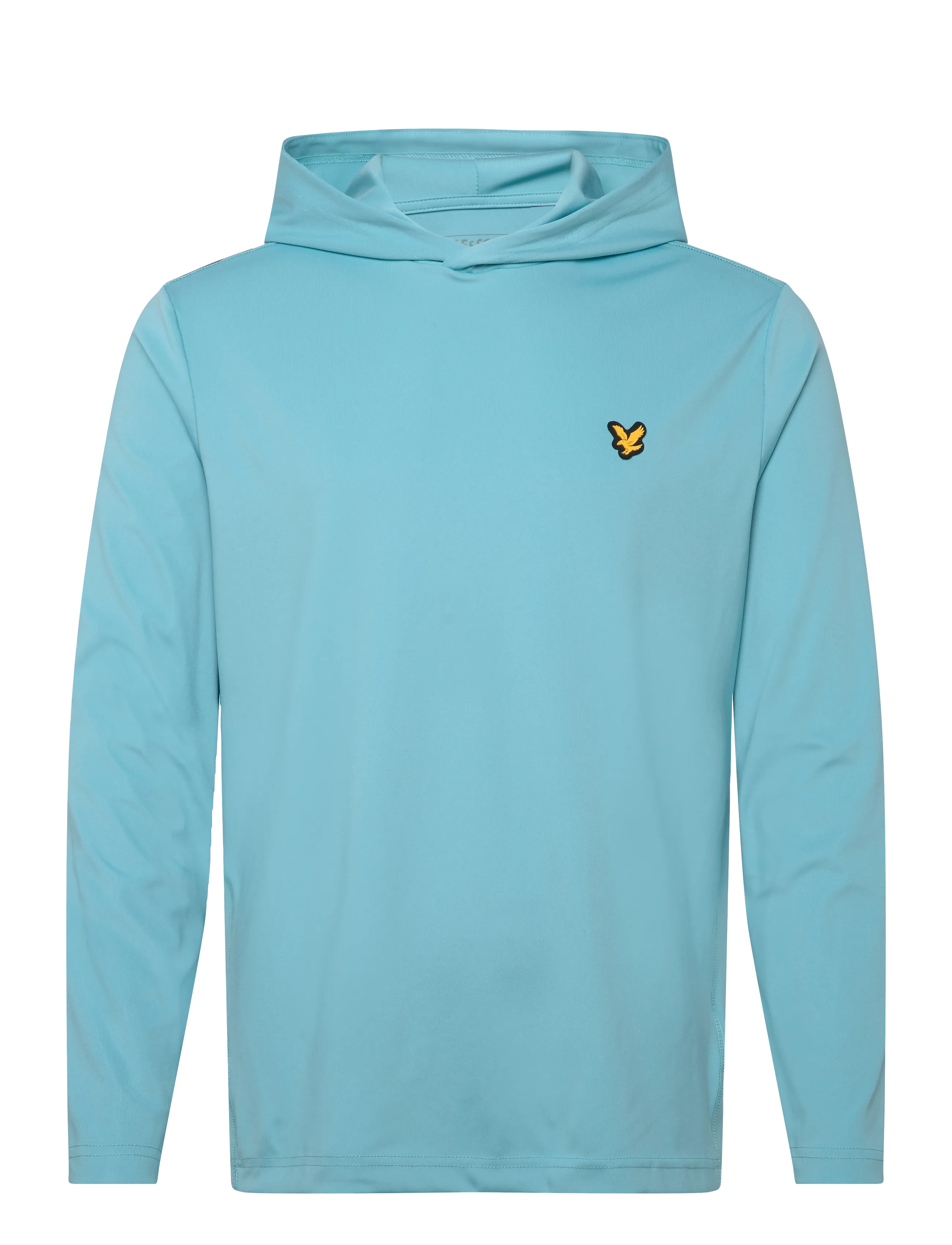 Lyle & Scott Sport Golf Core Midlayer Hoodie - Sweatshirts - 661 AQUAMARINE BLUE / blue