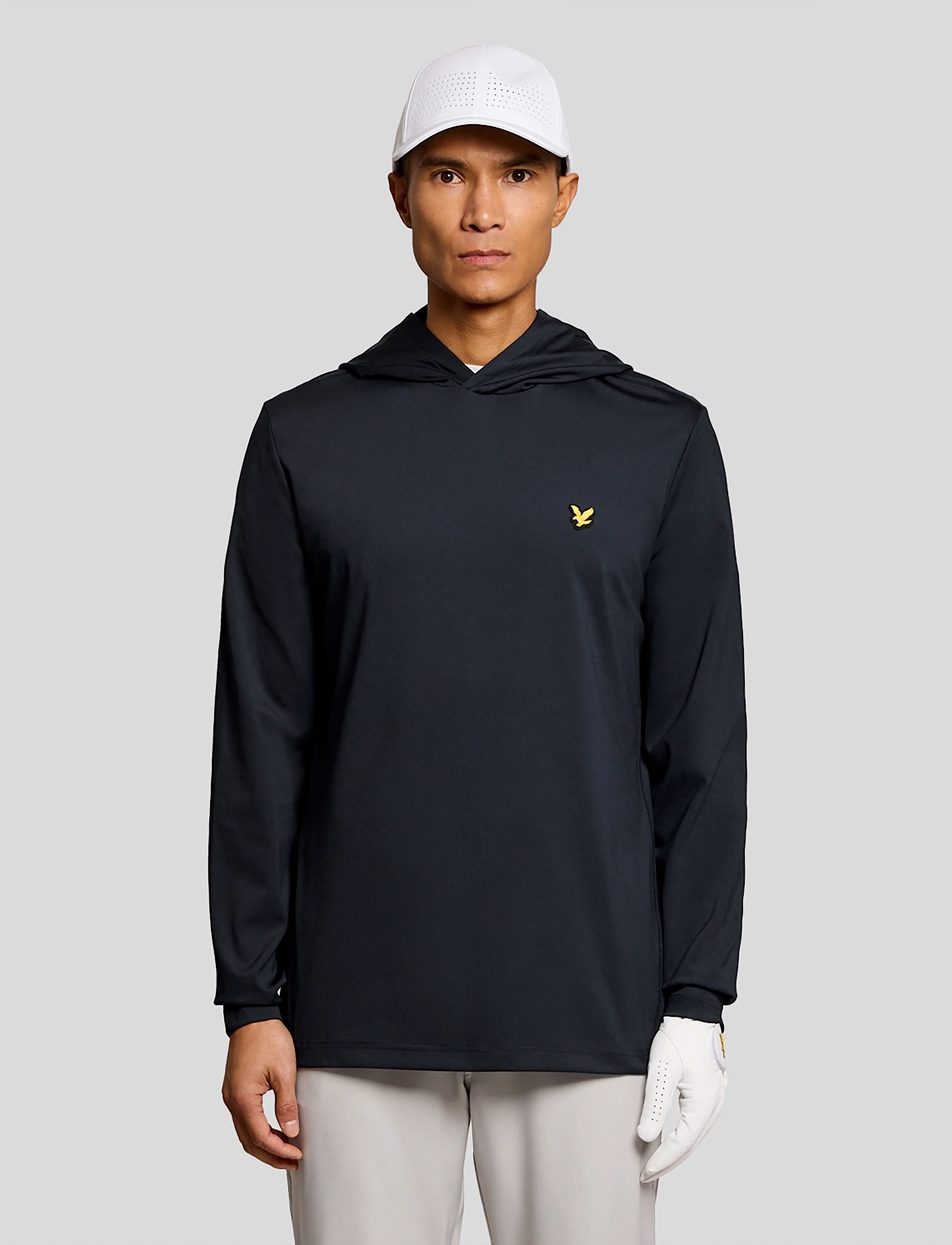 Lyle & Scott Sport Golf Core Midlayer Hoodie - Sweatshirts - Z271 DARK NAVY / navy
