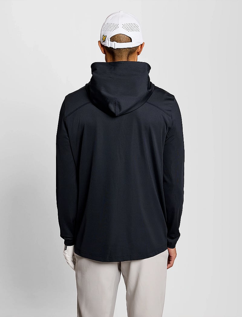 Lyle & Scott Sport - Golf Core Midlayer Hoodie - oberteile - z271 dark navy - 3