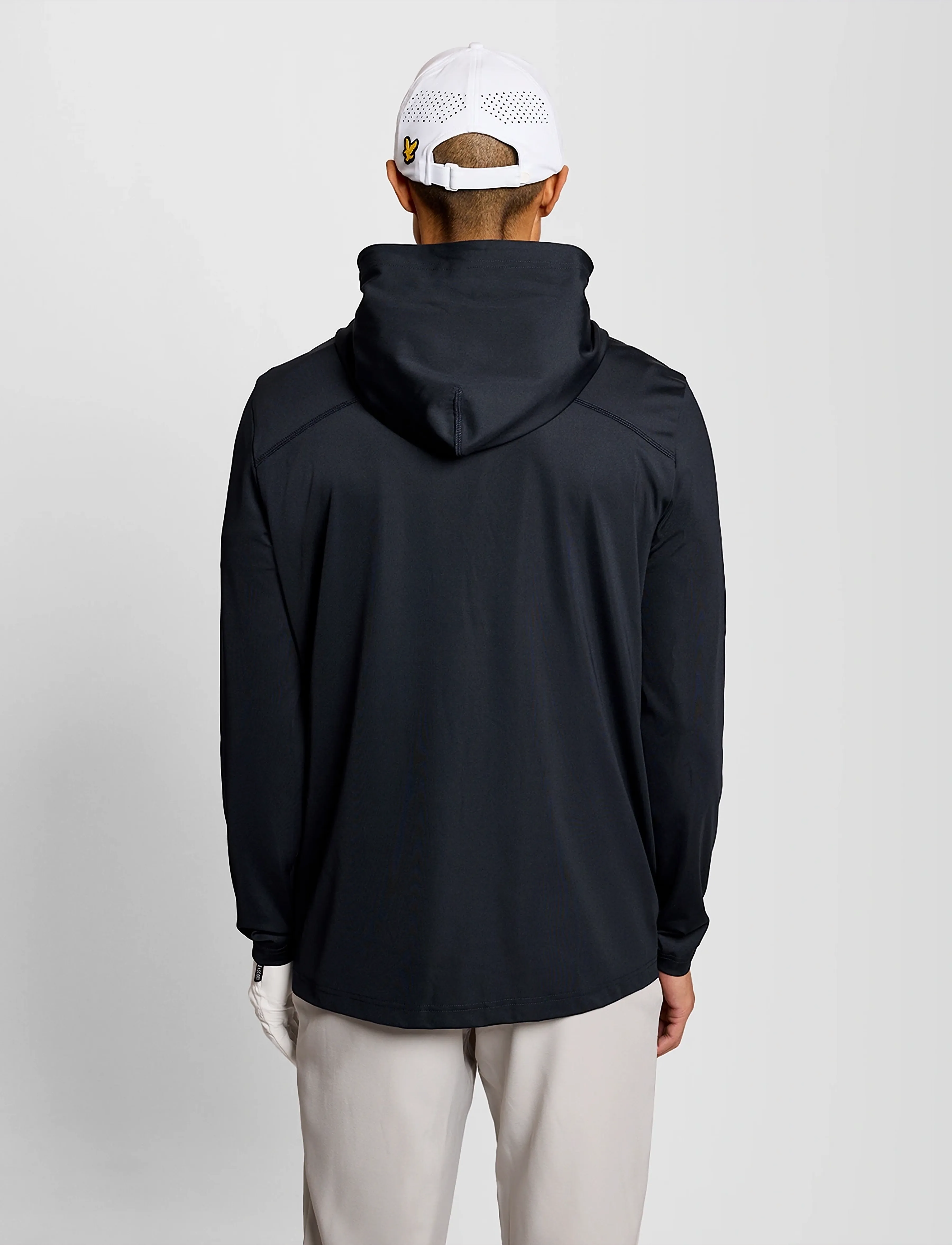 Lyle & Scott Sport - Golf Core Midlayer Hoodie - overdeler - z271 dark navy - 3