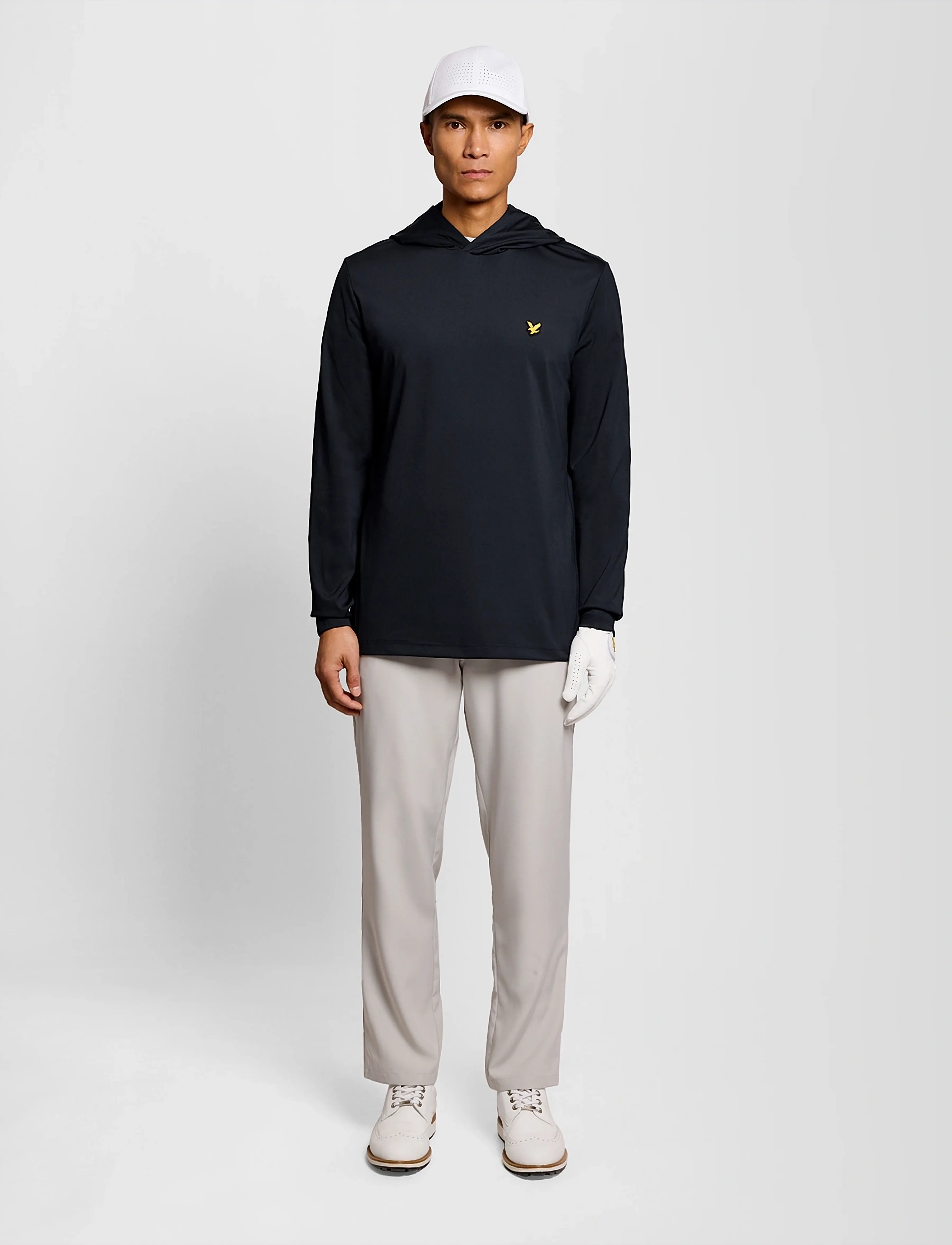 Lyle & Scott Sport - Golf Core Midlayer Hoodie - overdeler - z271 dark navy - 4