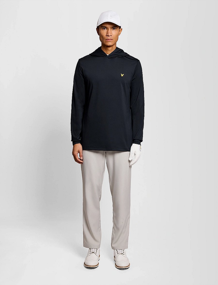 Lyle & Scott Sport - Golf Core Midlayer Hoodie - oberteile - z271 dark navy - 4