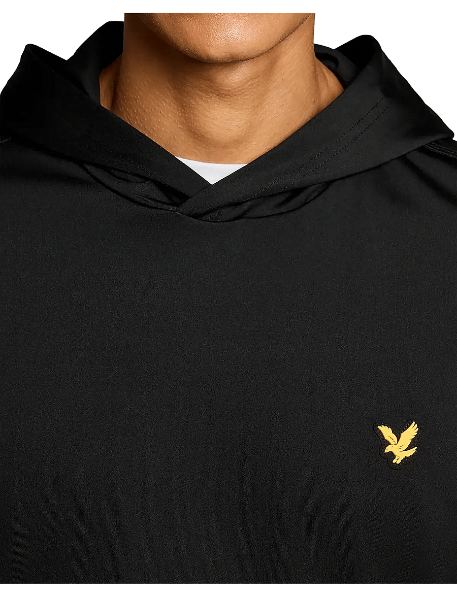 Lyle & Scott Sport - Golf Core Midlayer Hoodie - oberteile - z865 jet black - 5
