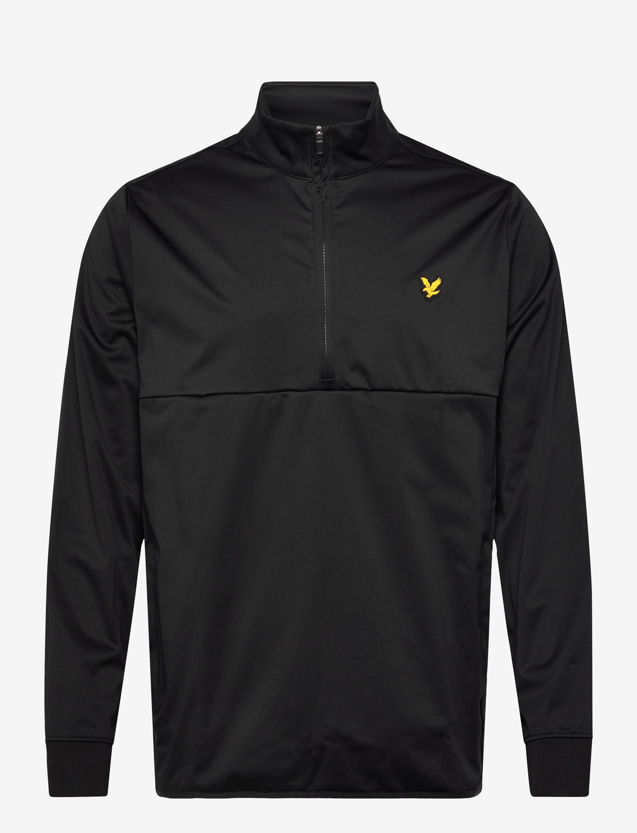 Lyle & Scott Sport Golf Half Zip Windjammer Midlayer - E-smaspäev - Z865 JET BLACK / black