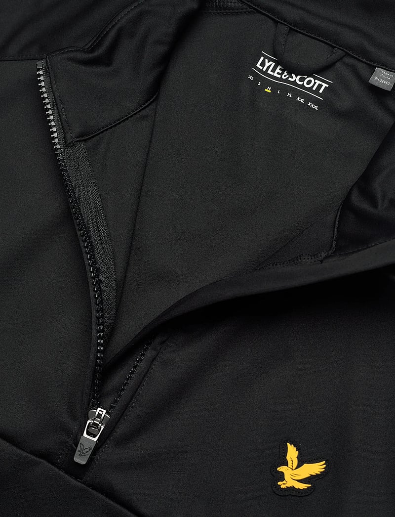 Lyle & Scott Sport - Golf Half Zip Windjammer Gilet - västar - z865 jet black - 2