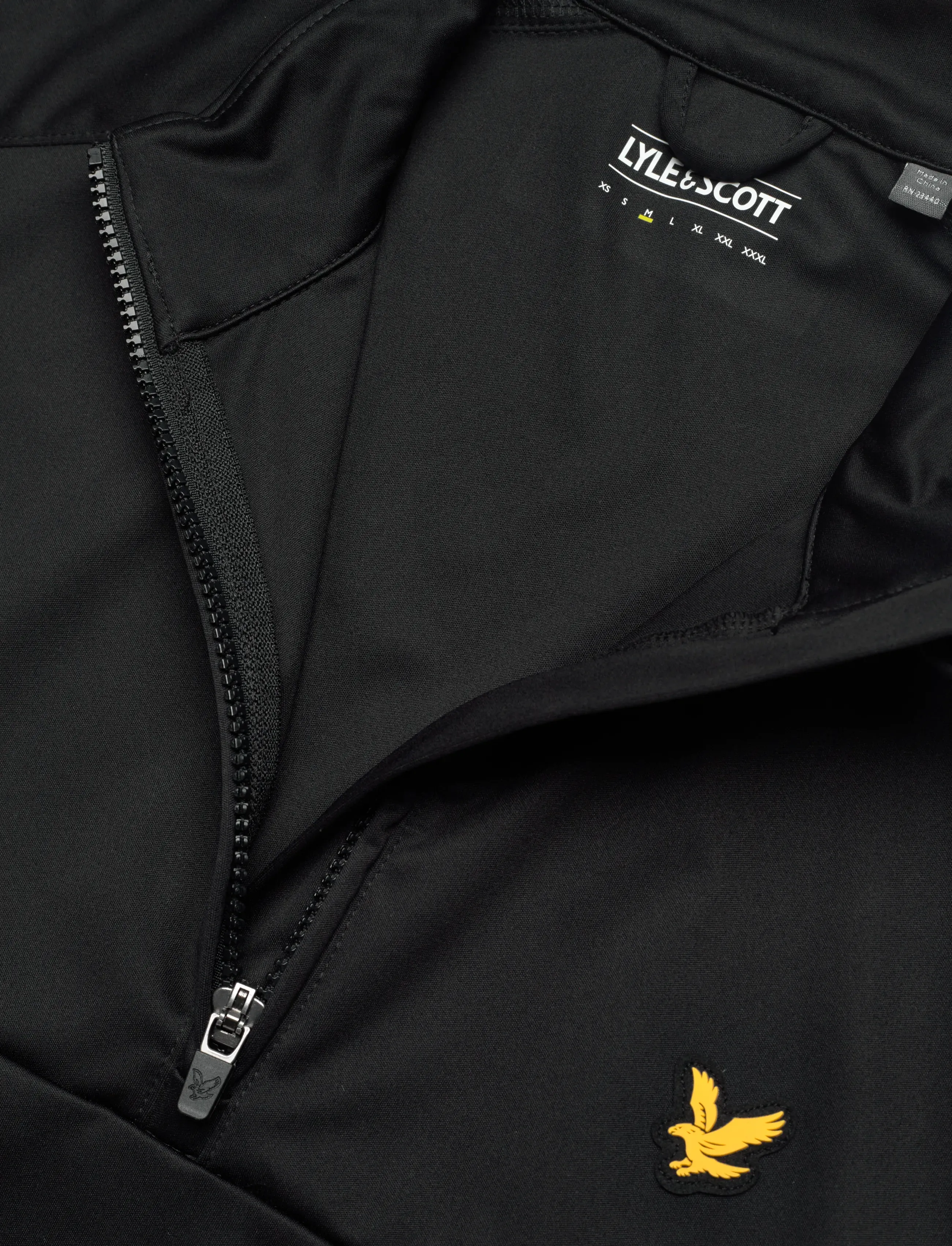 Lyle & Scott Sport - Golf Half Zip Windjammer Gilet - veste - z865 jet black - 2