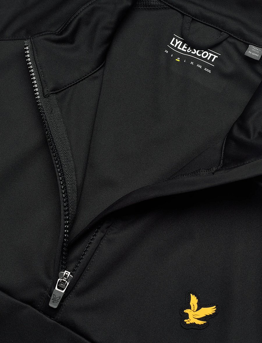 Lyle & Scott Sport - Golf Half Zip Windjammer Gilet - veste - z865 jet black - 2