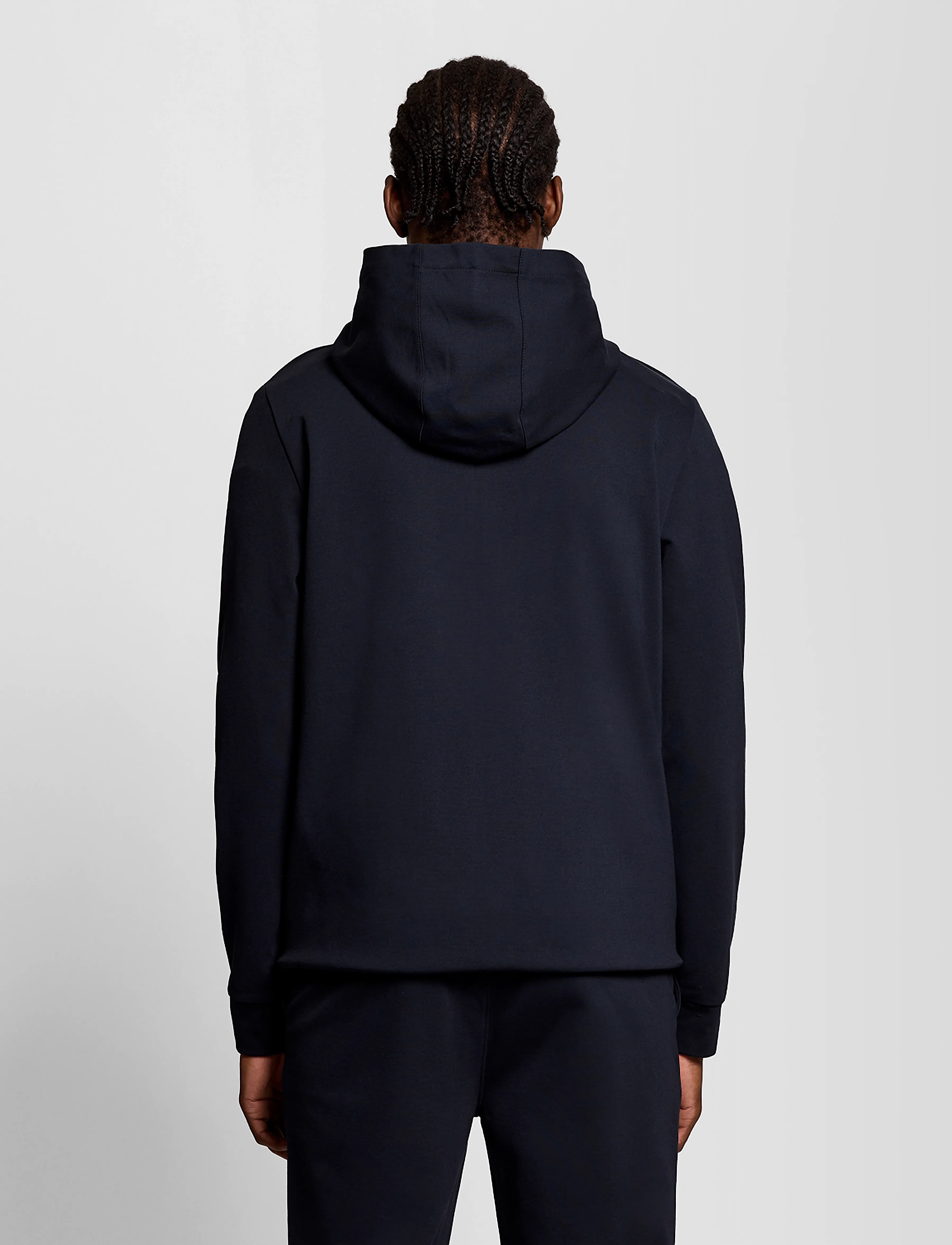 Lyle & Scott Sport - Fly Fleece Full-Zip Hoodie - sweatshirts - dark navy - 3