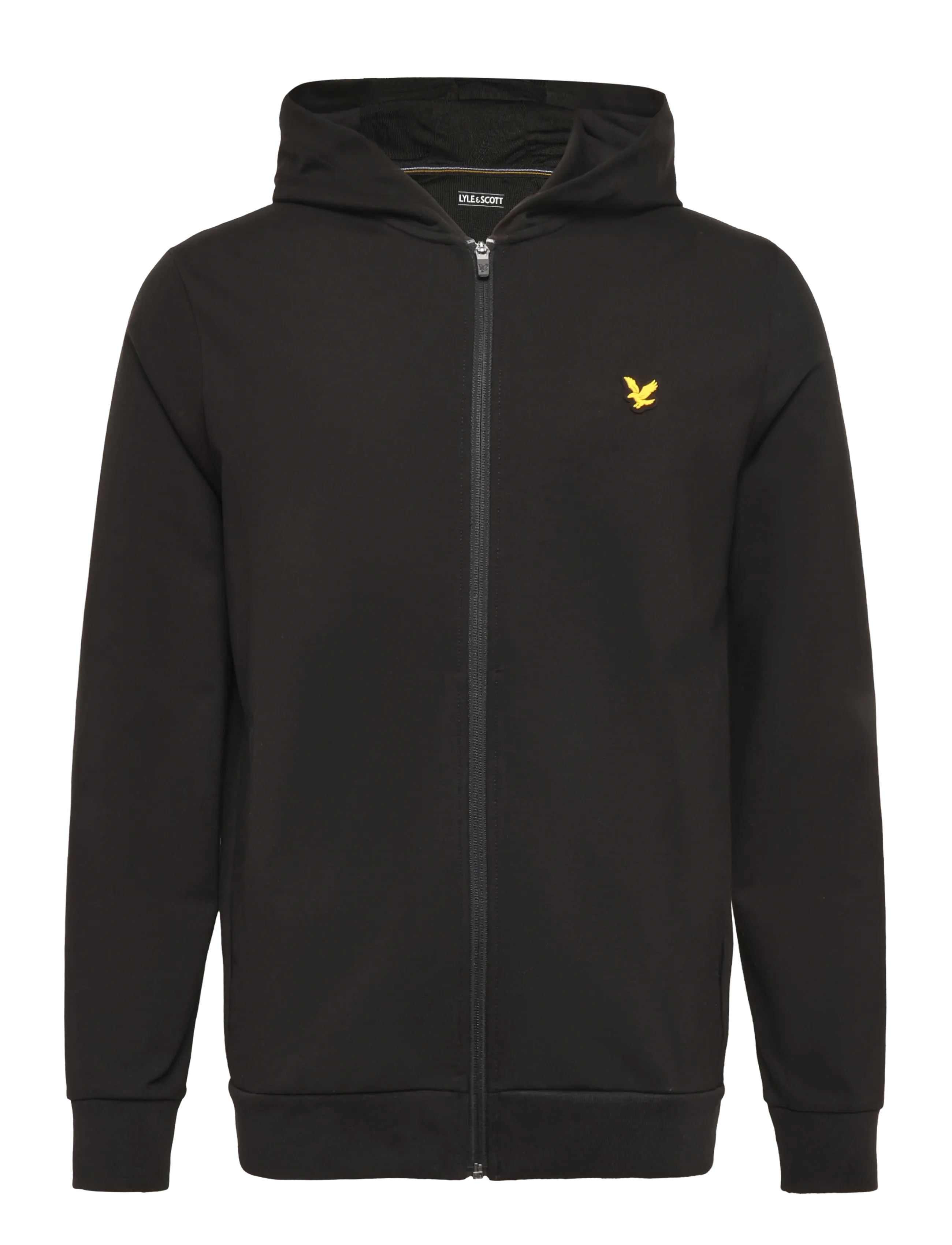 Lyle & Scott Sport Fly Fleece Full-Zip Hoodie - Kapuzenpullover - JET BLACK / black