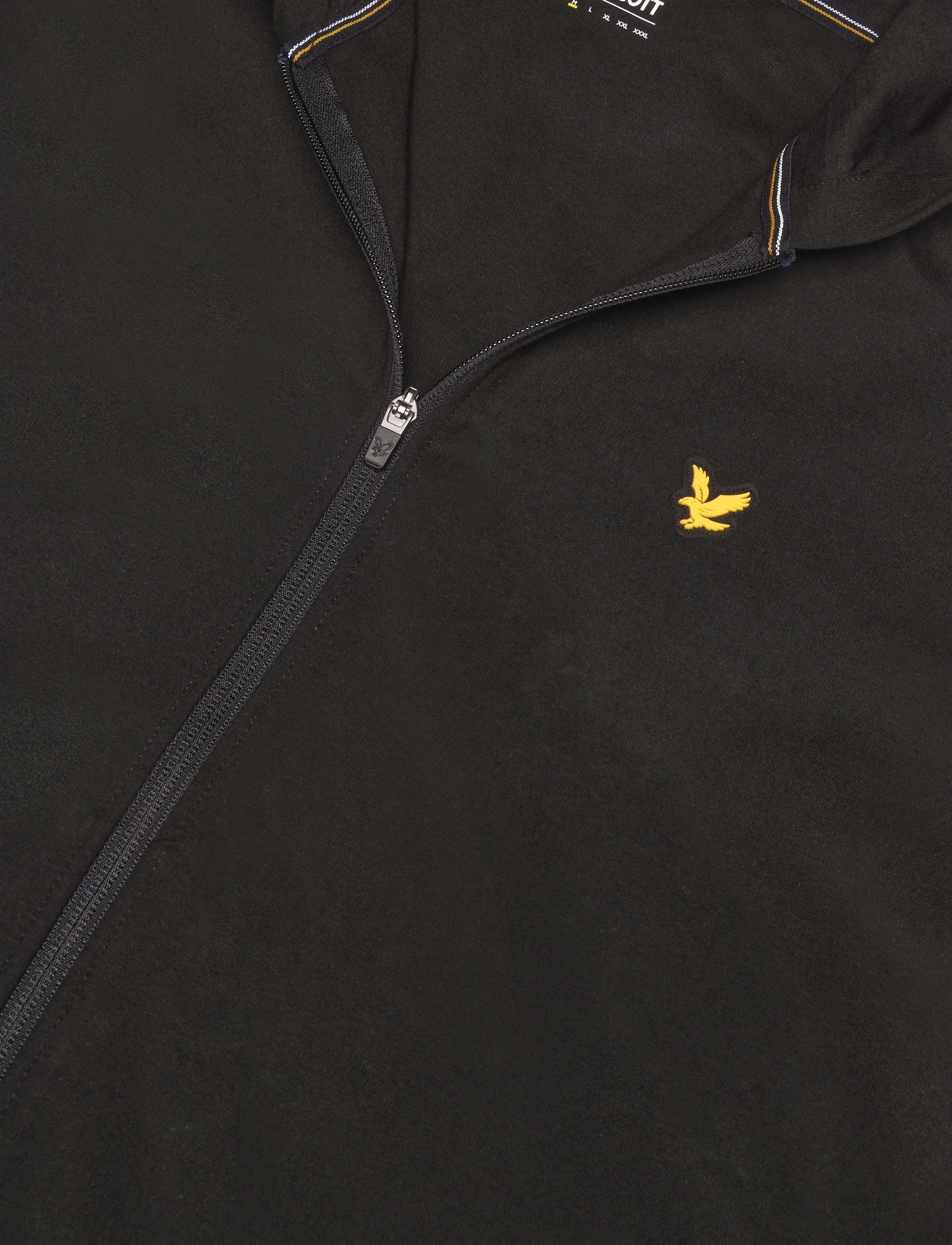 Lyle & Scott Sport - Fly Fleece Full-Zip Hoodie - jet black - 2