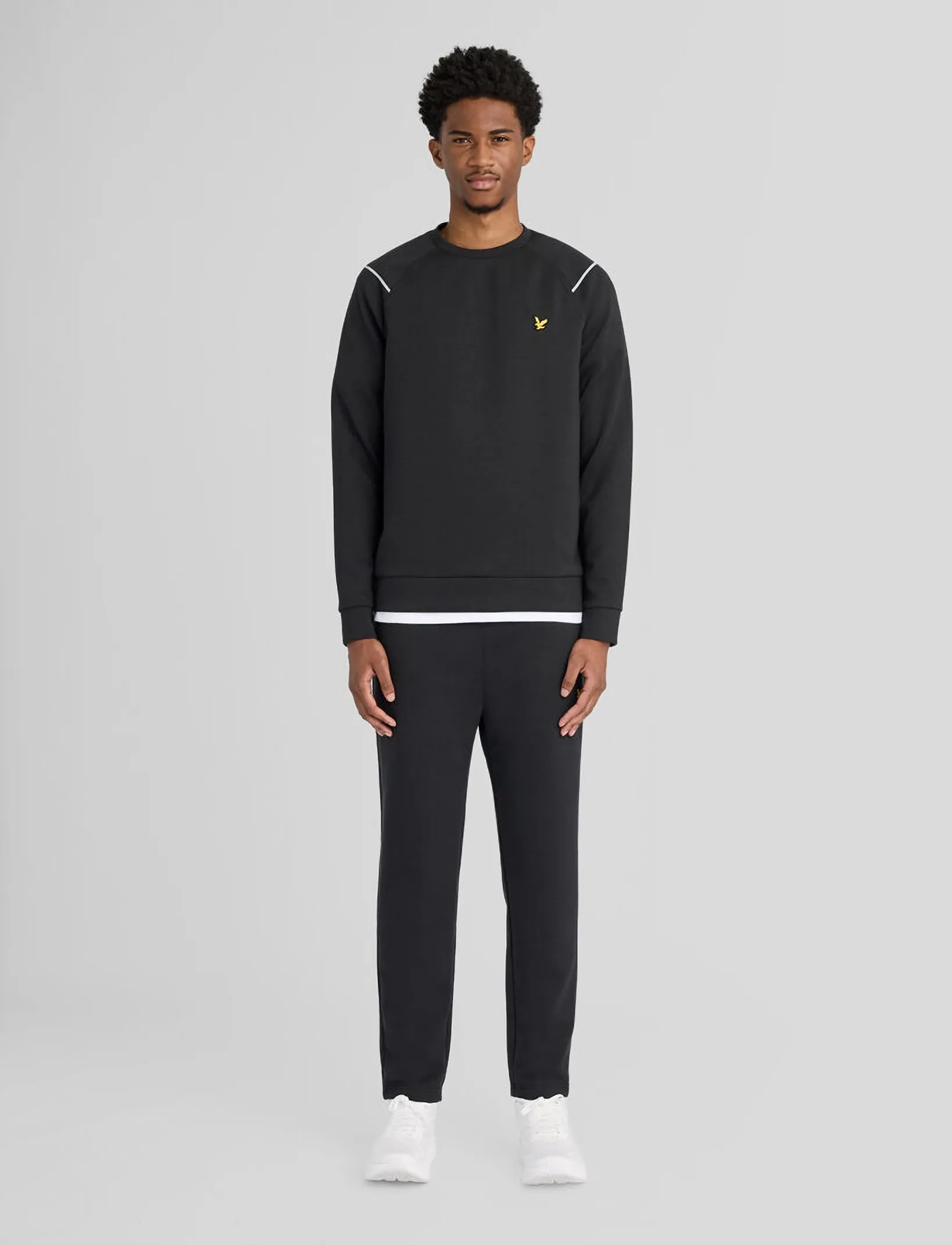 Lyle & Scott Sport - Neoprene Joggers - bukser - jet black - 3
