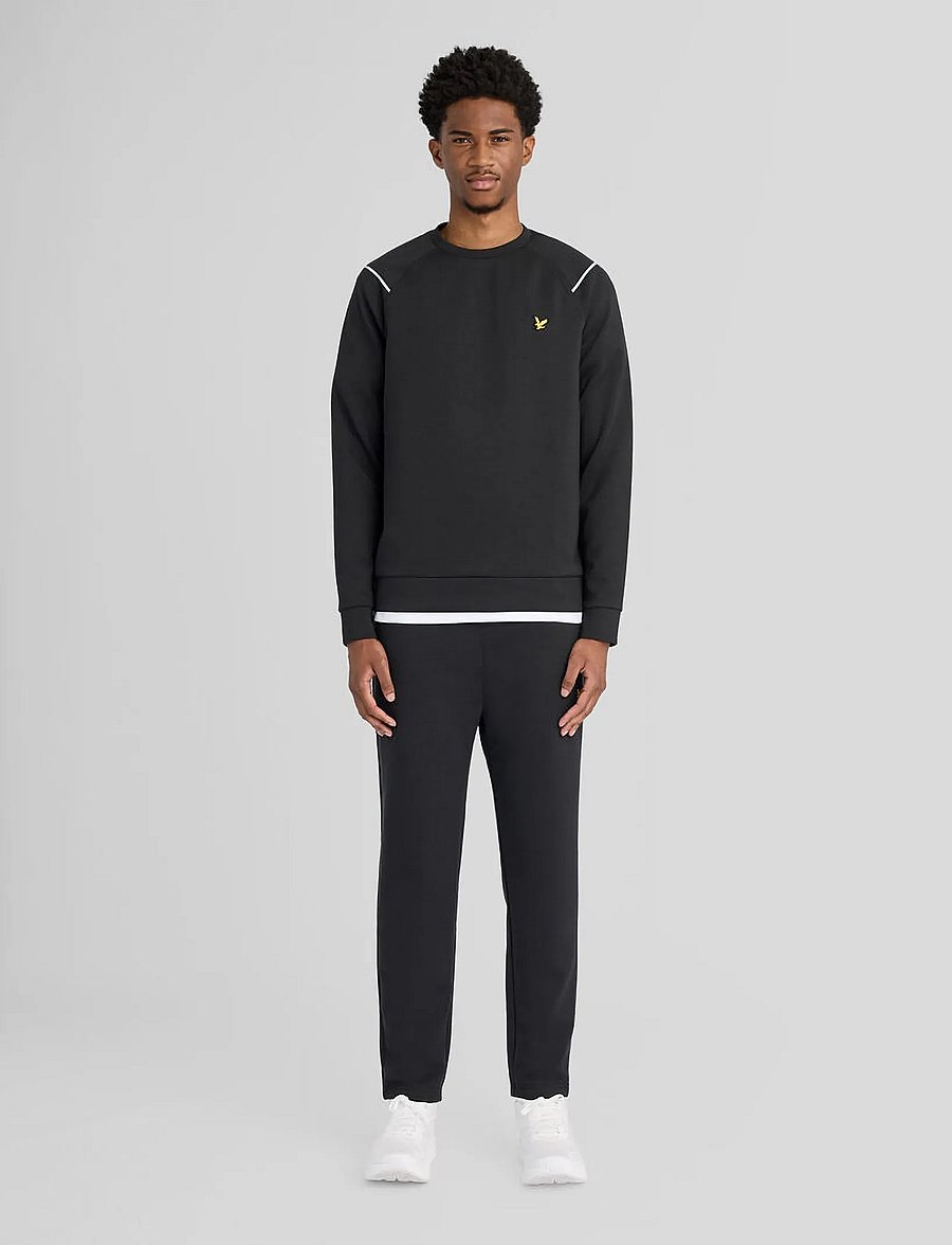 Lyle & Scott Sport - Neoprene Joggers - bukser - jet black - 3
