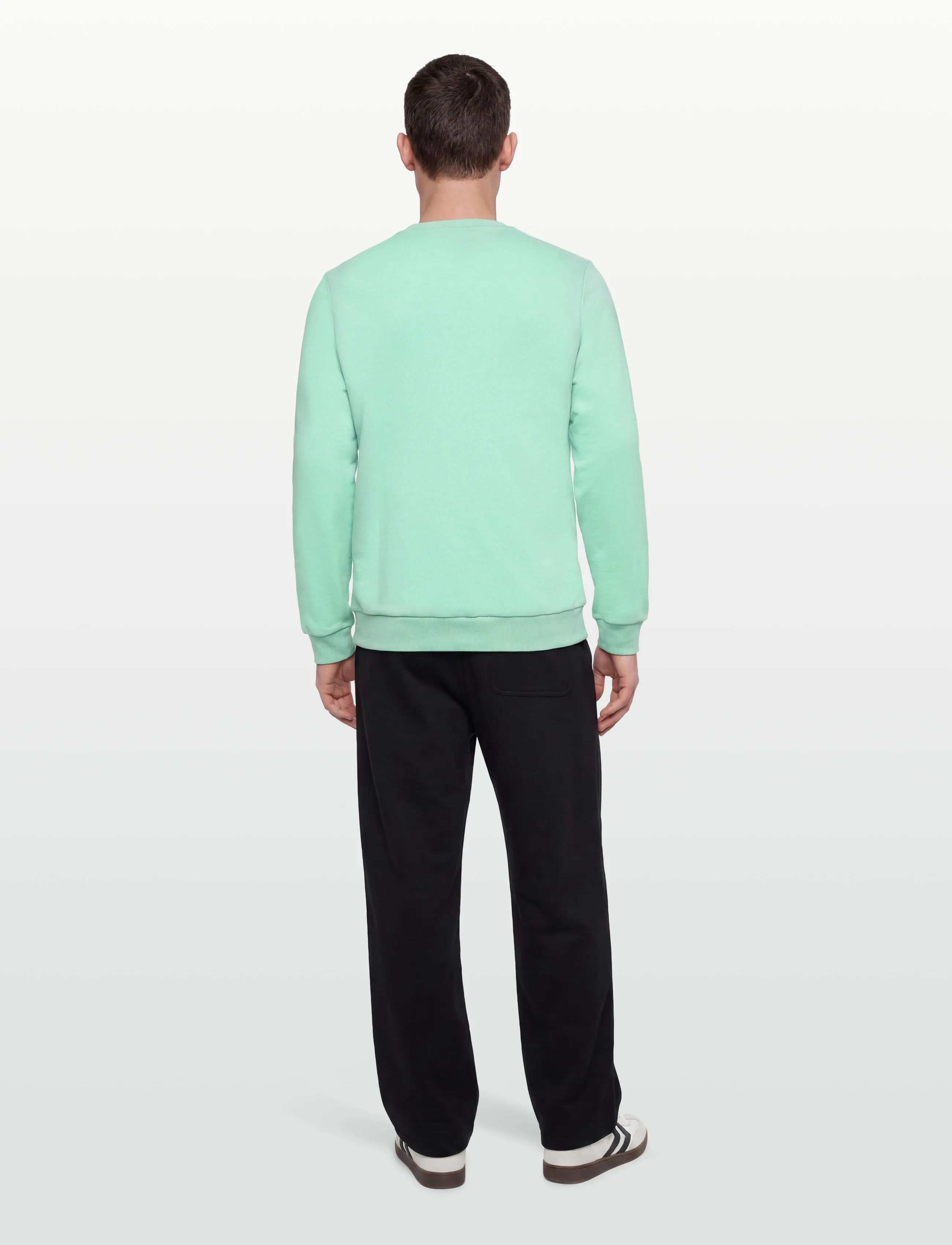 Lyle & Scott Sport - Jacquard Tape Crew Neck - dressipluusid - cool mint - 4