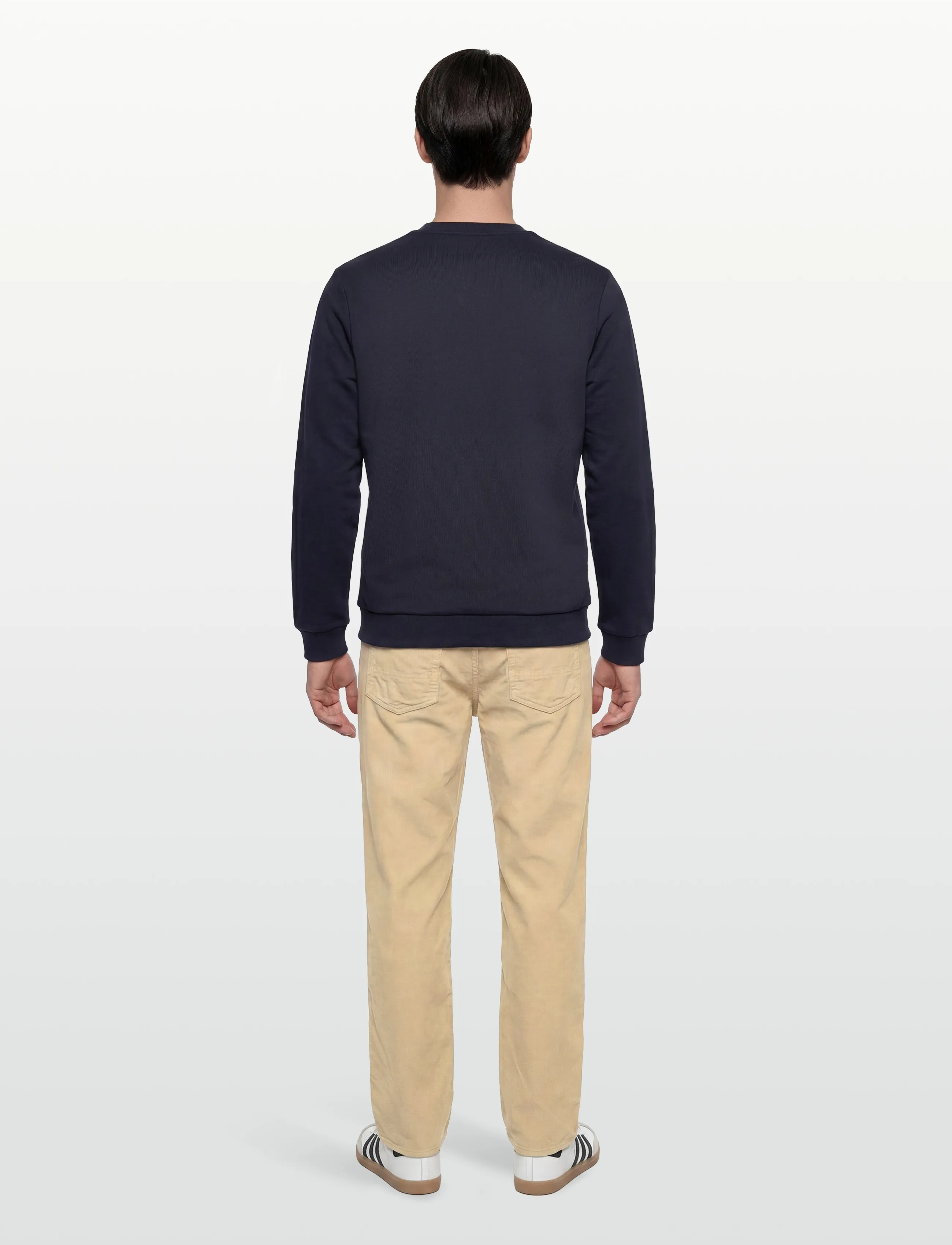 Lyle & Scott Sport Jacquard Tape Crew Neck sweatshirts herr – bild 3