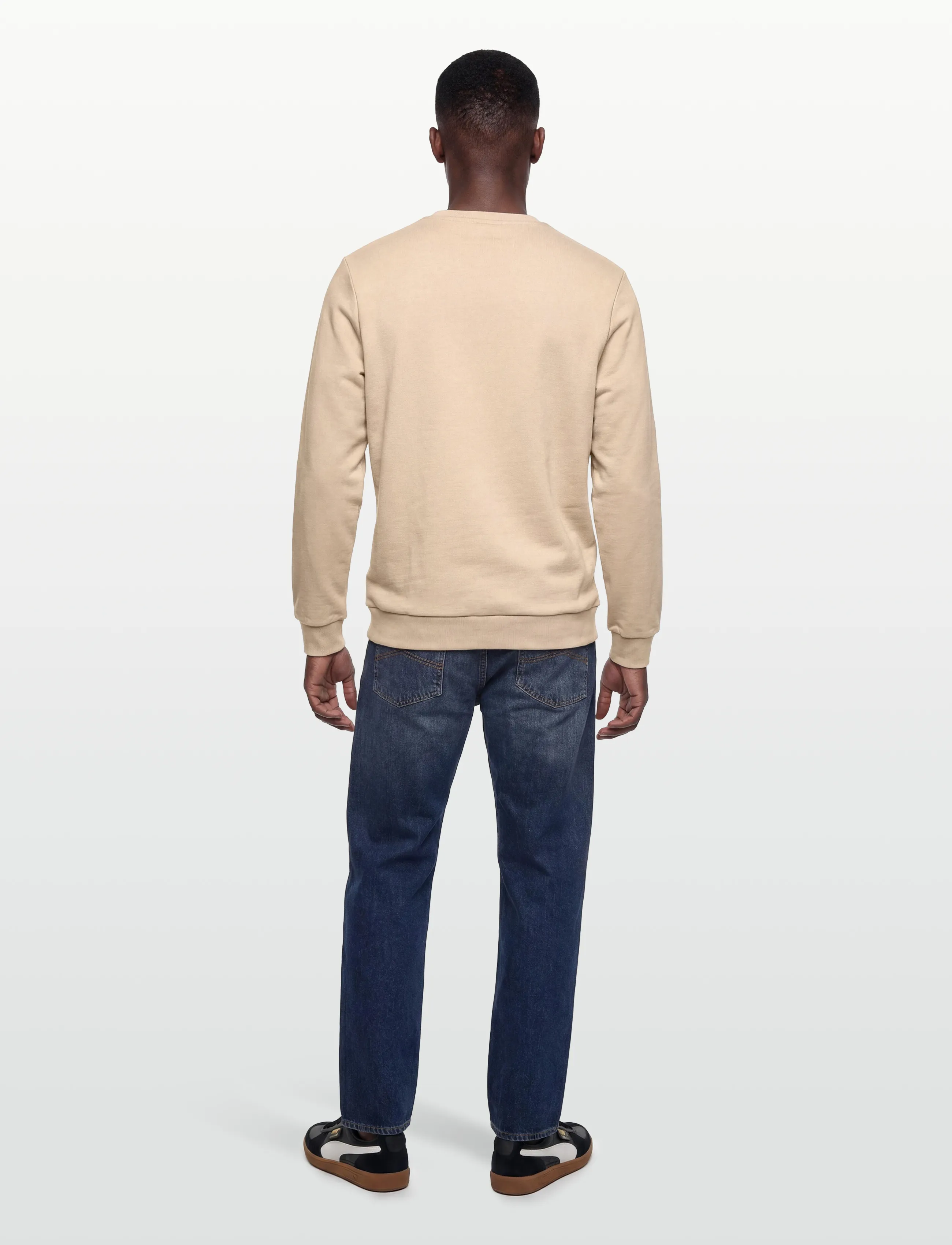 Lyle & Scott Sport - Jacquard Tape Crew Neck - sweatshirts - viaduct - 4