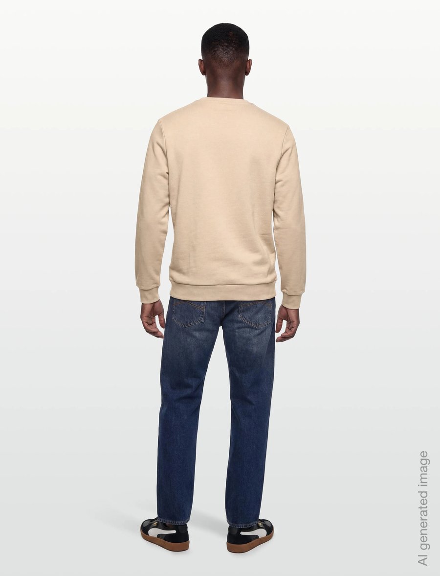 Lyle & Scott Sport - Jacquard Tape Crew Neck - sweatshirts - viaduct - 4