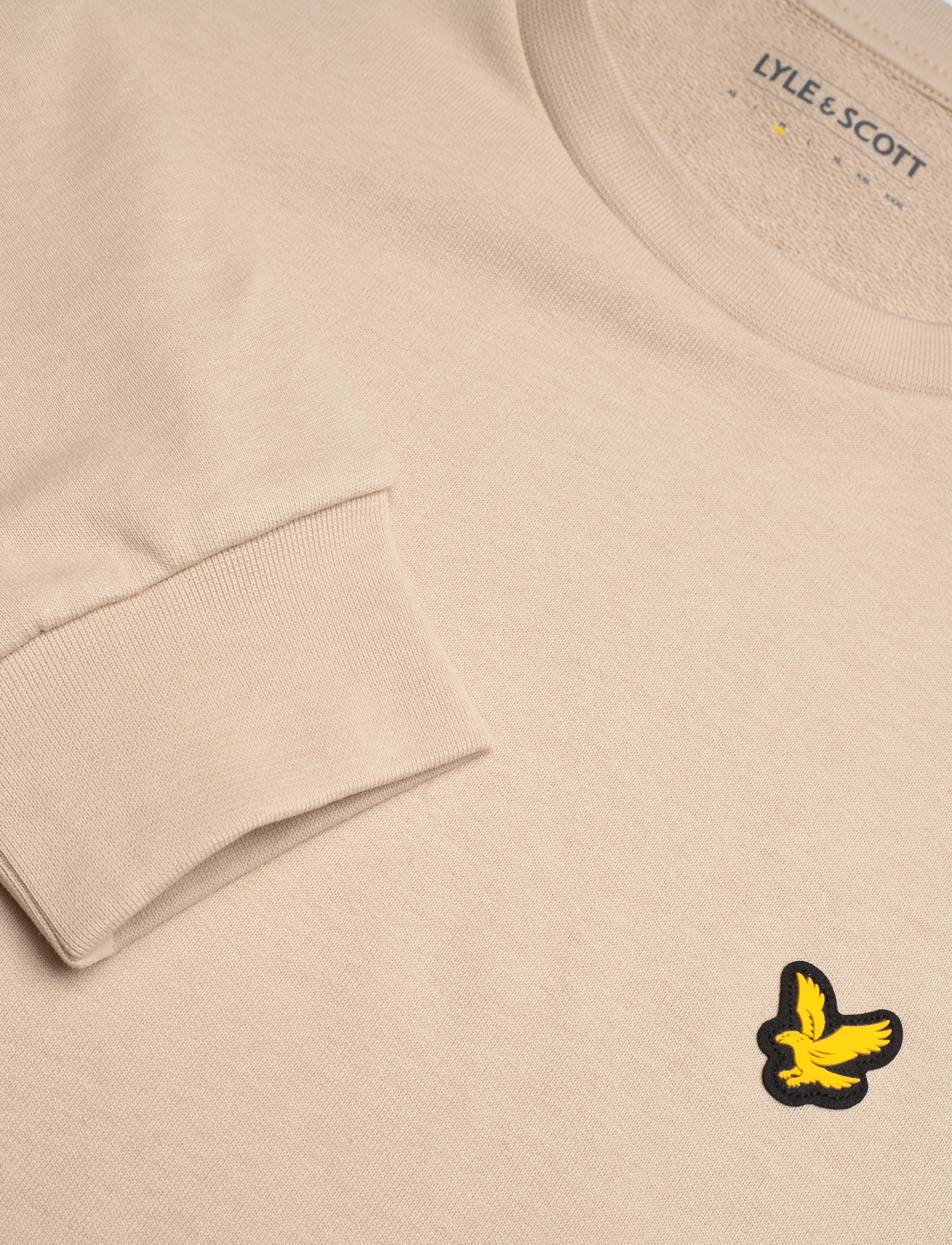Lyle & Scott Sport - Jacquard Tape Crew Neck - sweatshirts - viaduct - 5