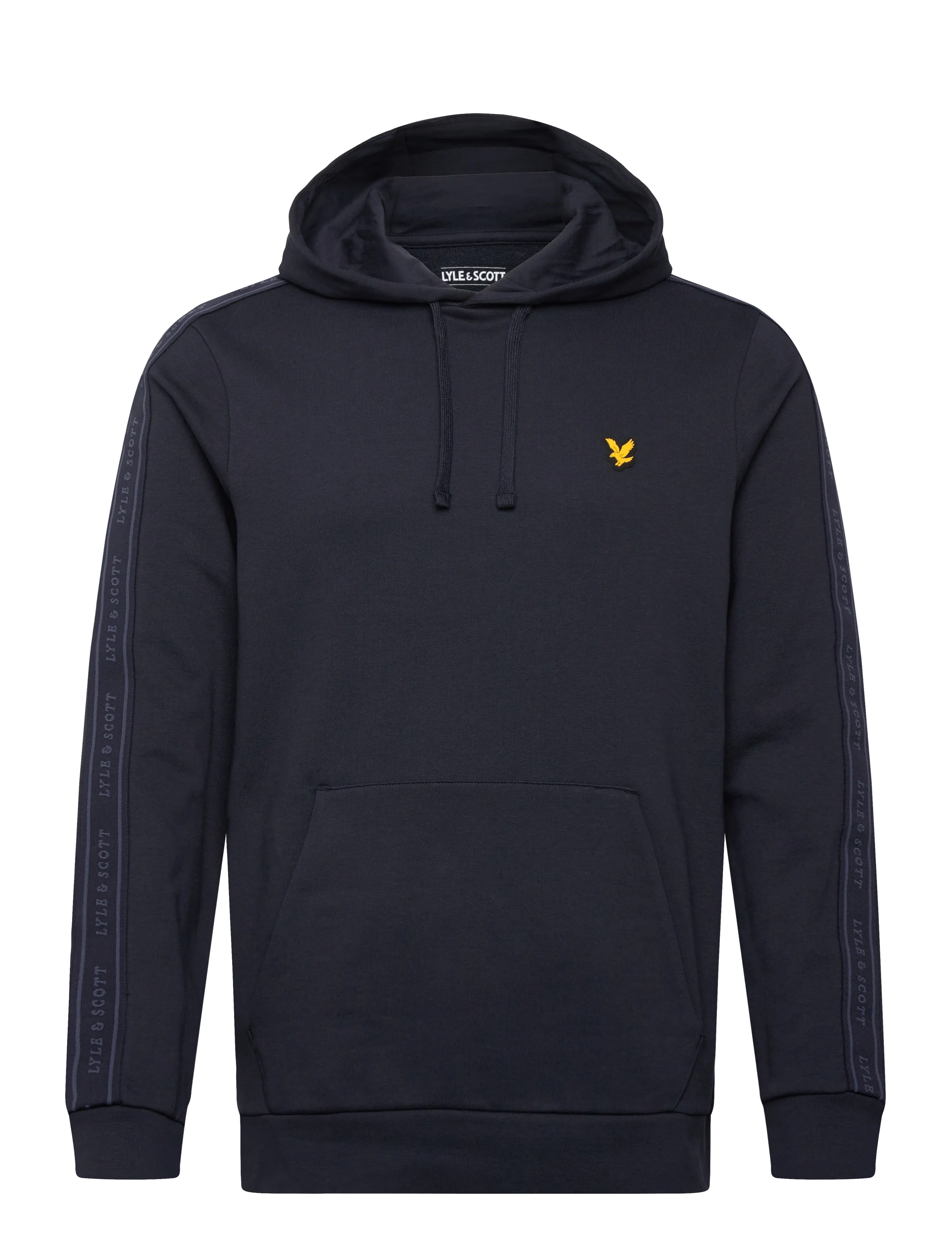 Lyle & Scott Sport Jacquard Tape Hoodie - Sweatshirts - DARK NAVY / navy