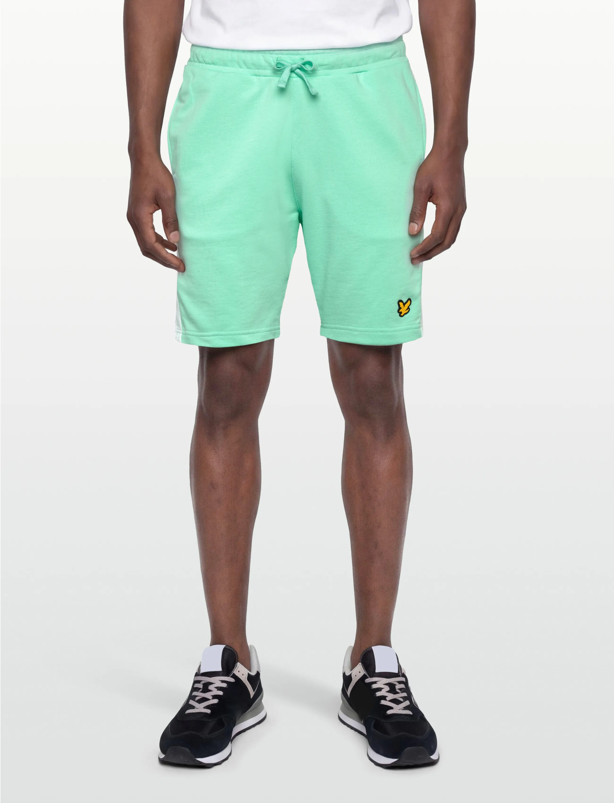 Lyle & Scott Sport - Jacquard Tape Shorts - underdele - cool mint - 5