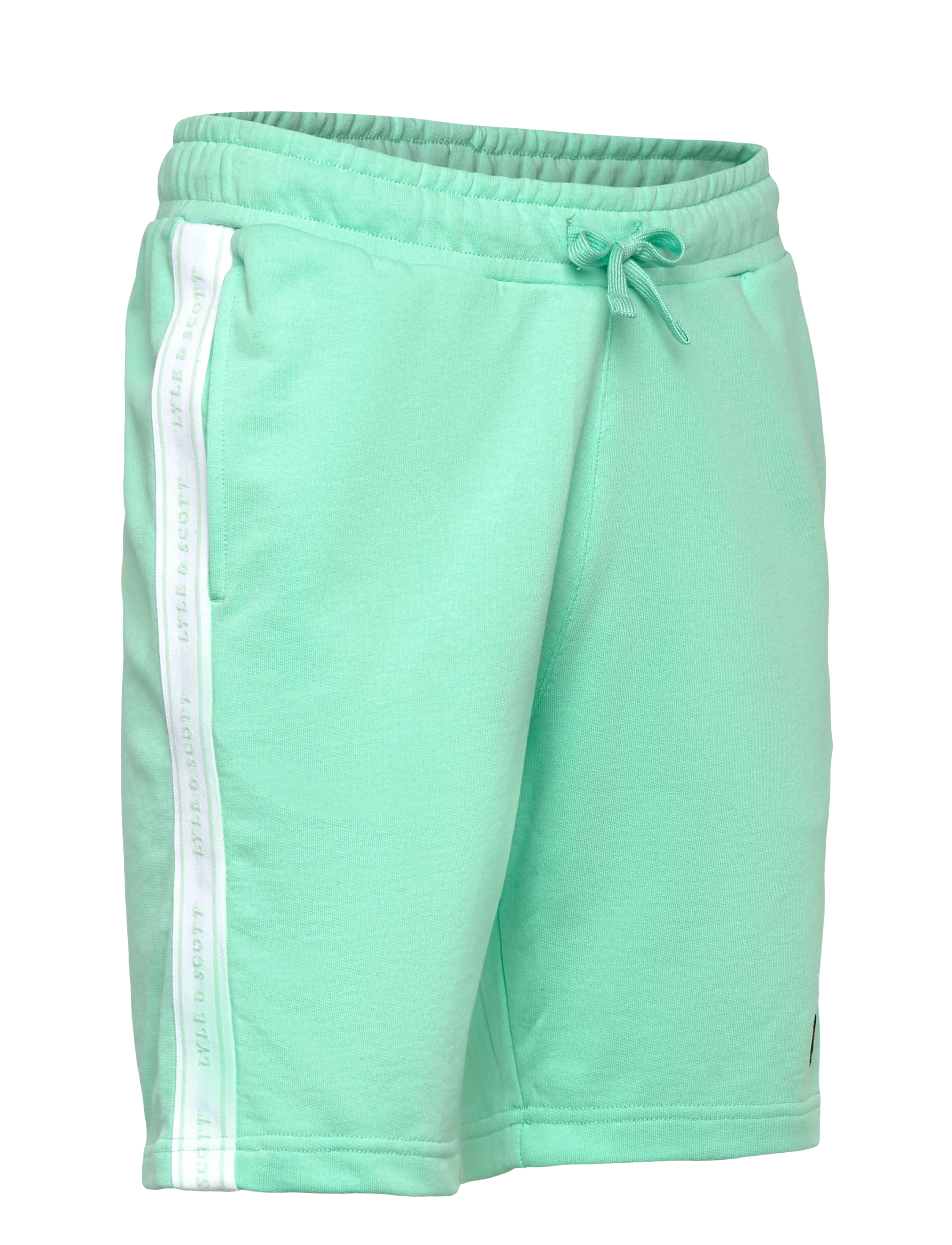 Lyle & Scott Sport - Jacquard Tape Shorts - underdele - cool mint - 3