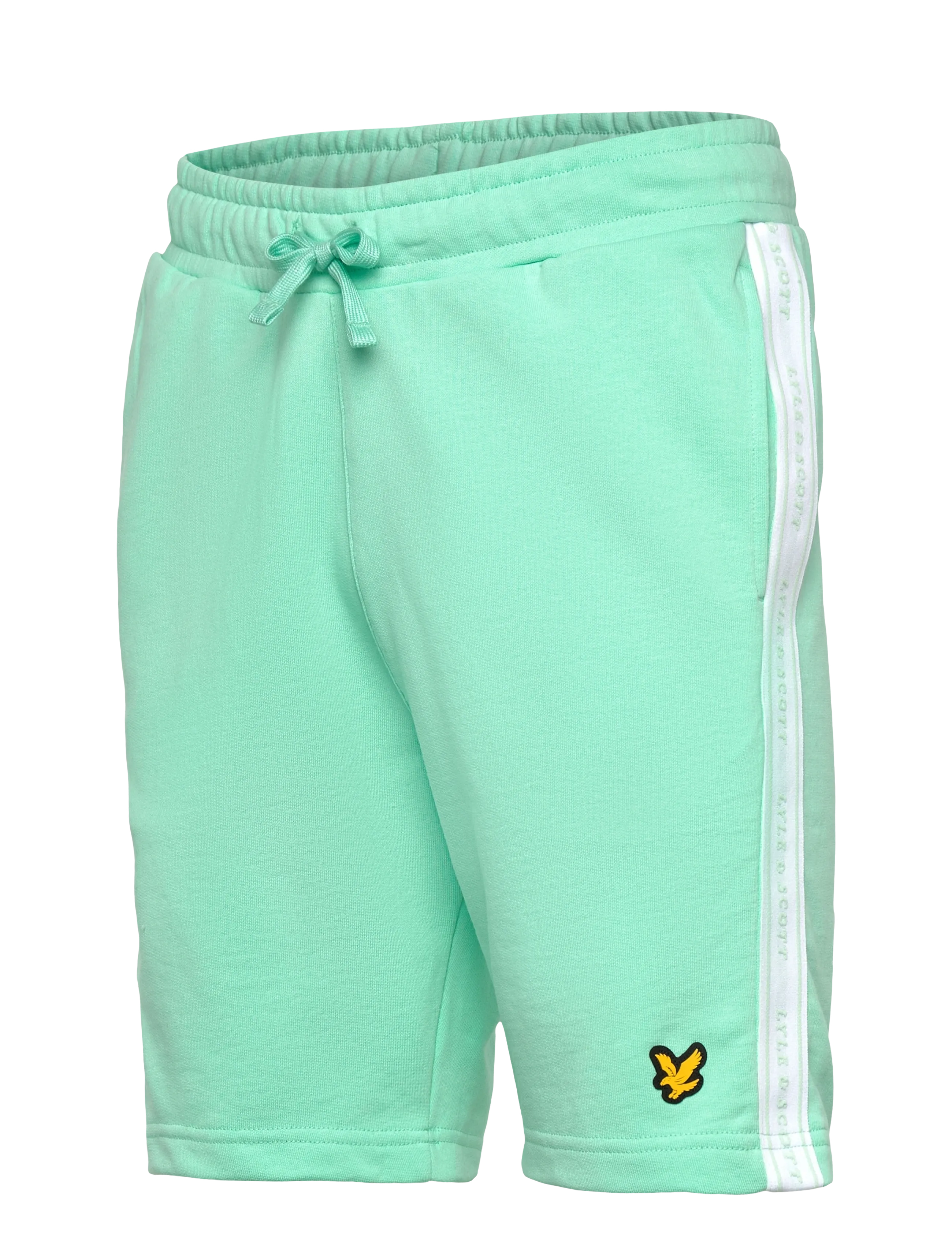 Lyle & Scott Sport - Jacquard Tape Shorts - underdele - cool mint - 4