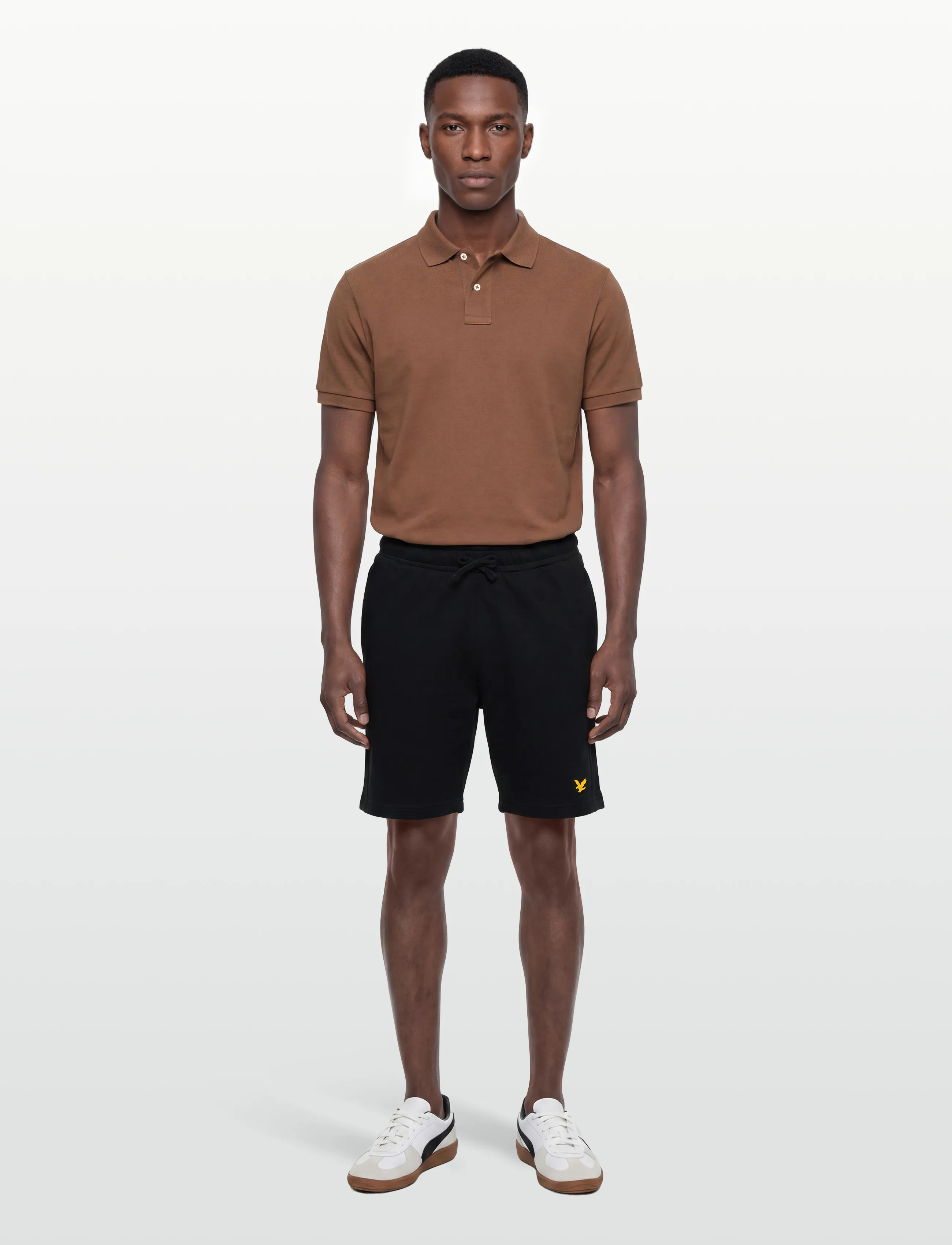 Lyle & Scott Sport - Jacquard Tape Shorts - underdele - jet black - 0