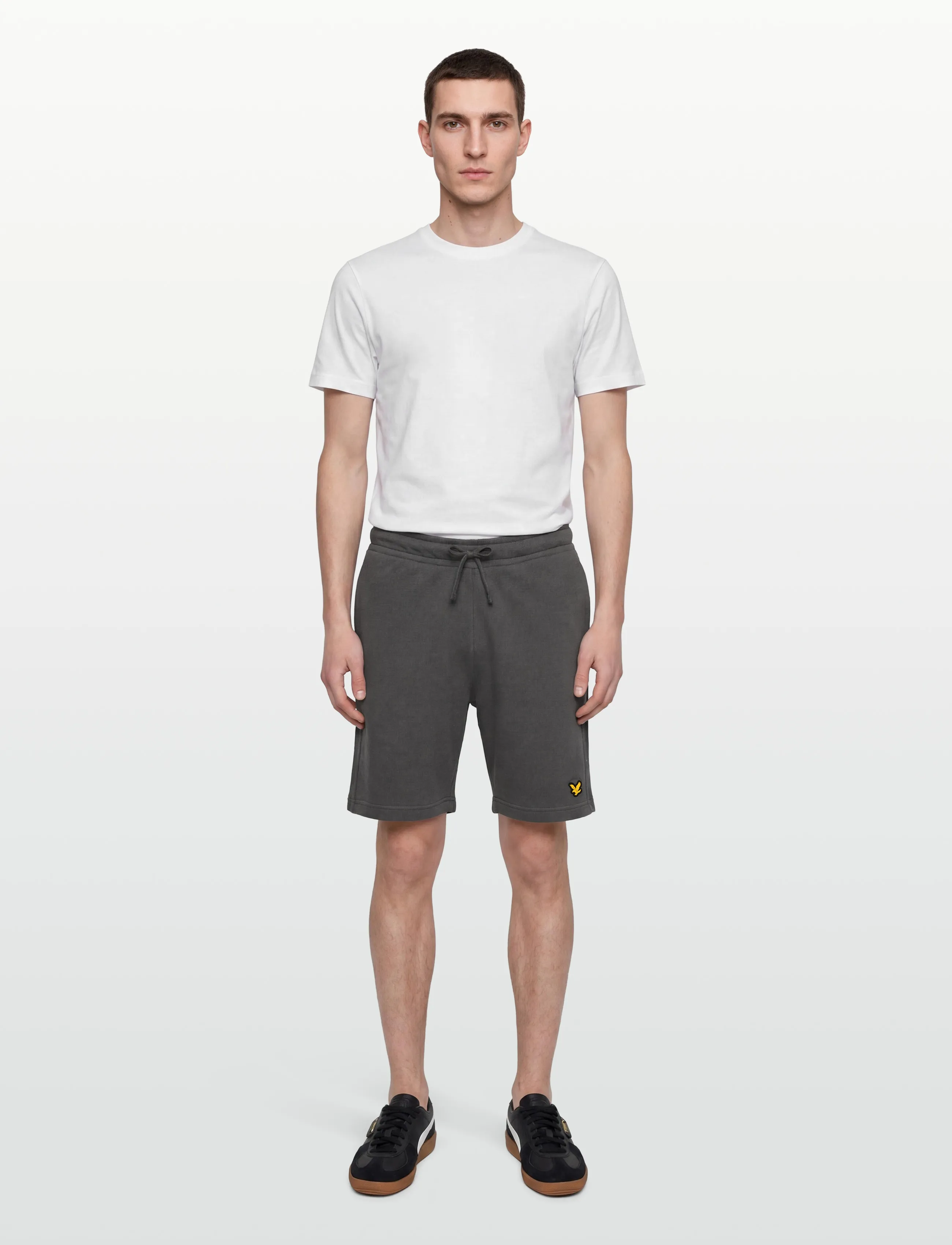 Lyle & Scott Sport - Jacquard Tape Shorts - underdele - mercury grey - 0