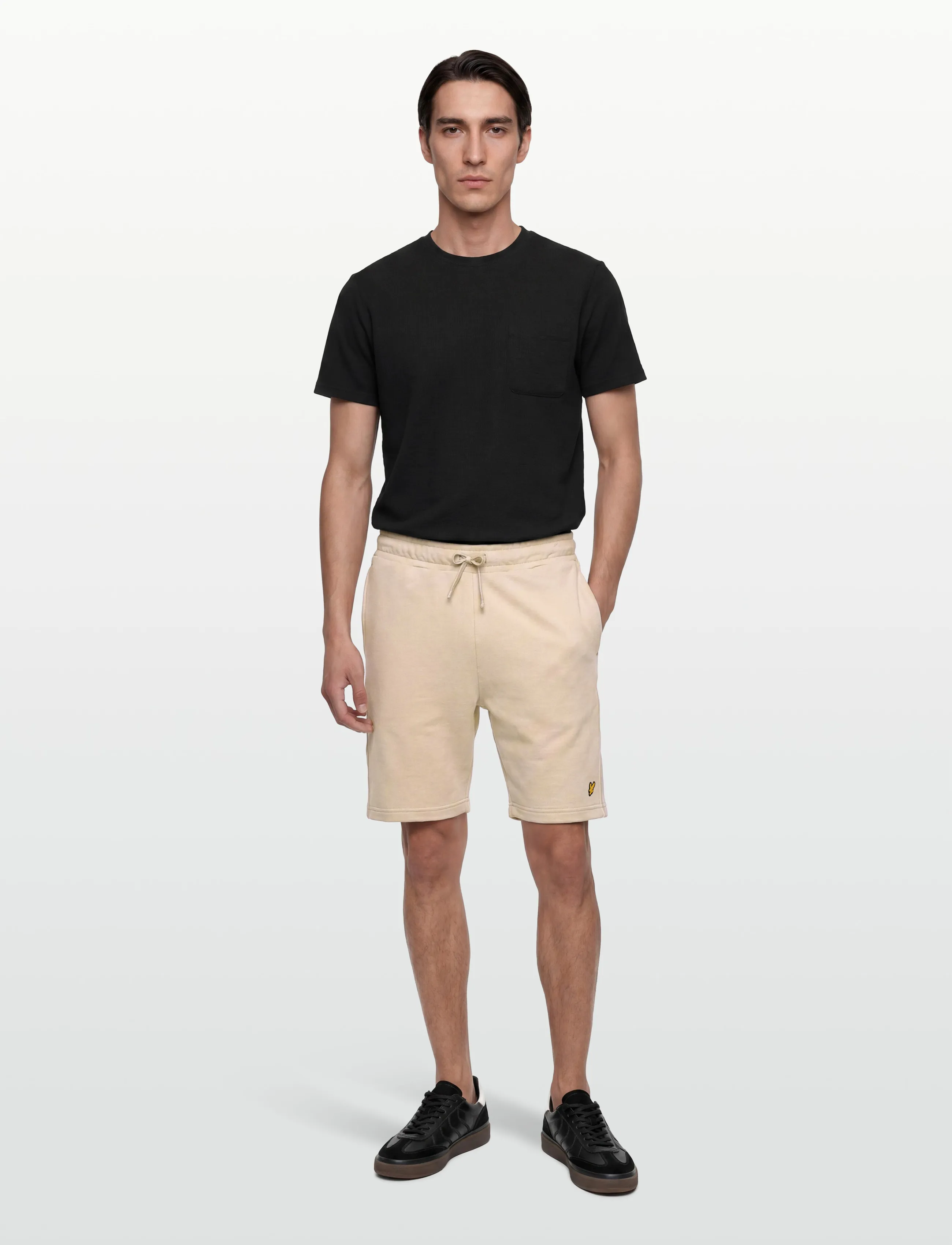 Lyle & Scott Sport - Jacquard Tape Shorts - underdele - viaduct - 0