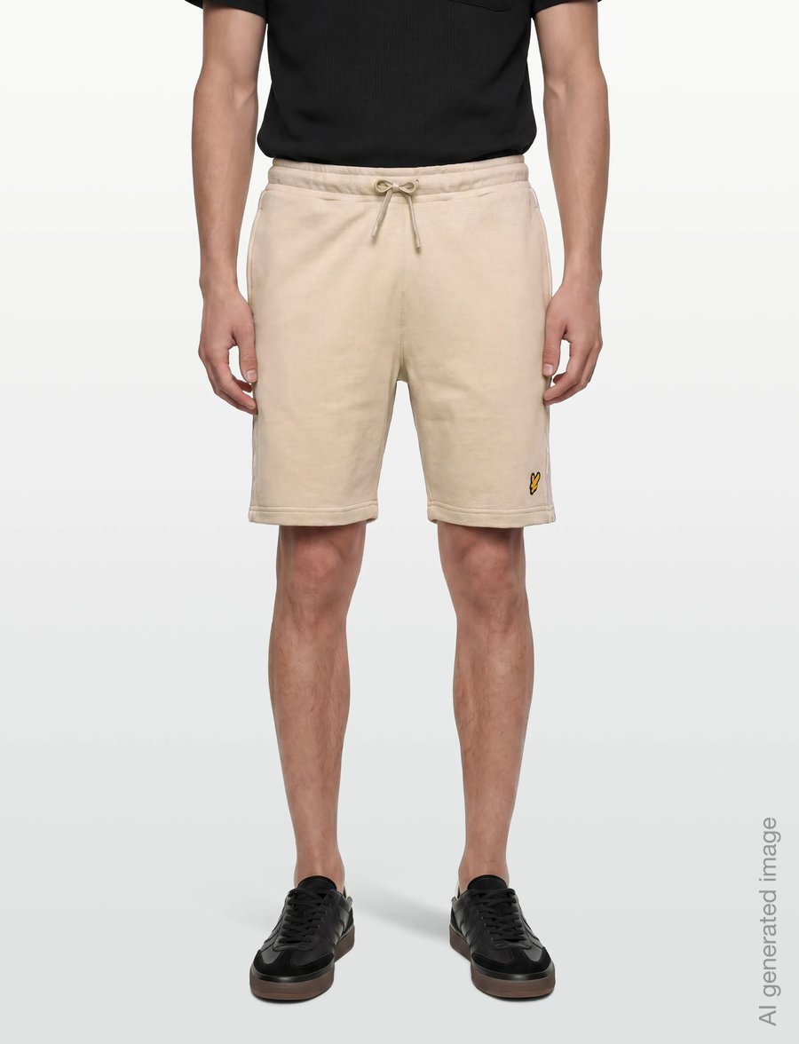 Lyle & Scott Sport - Jacquard Tape Shorts - shorts - viaduct - 5