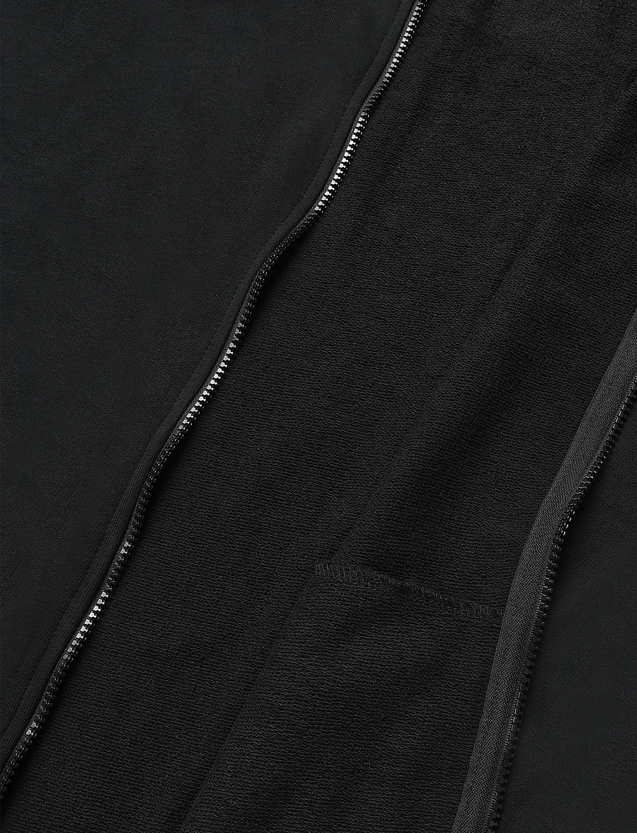 Lyle & Scott Sport - Jacquard Tape Track Top - sportjacken - jet black - 4