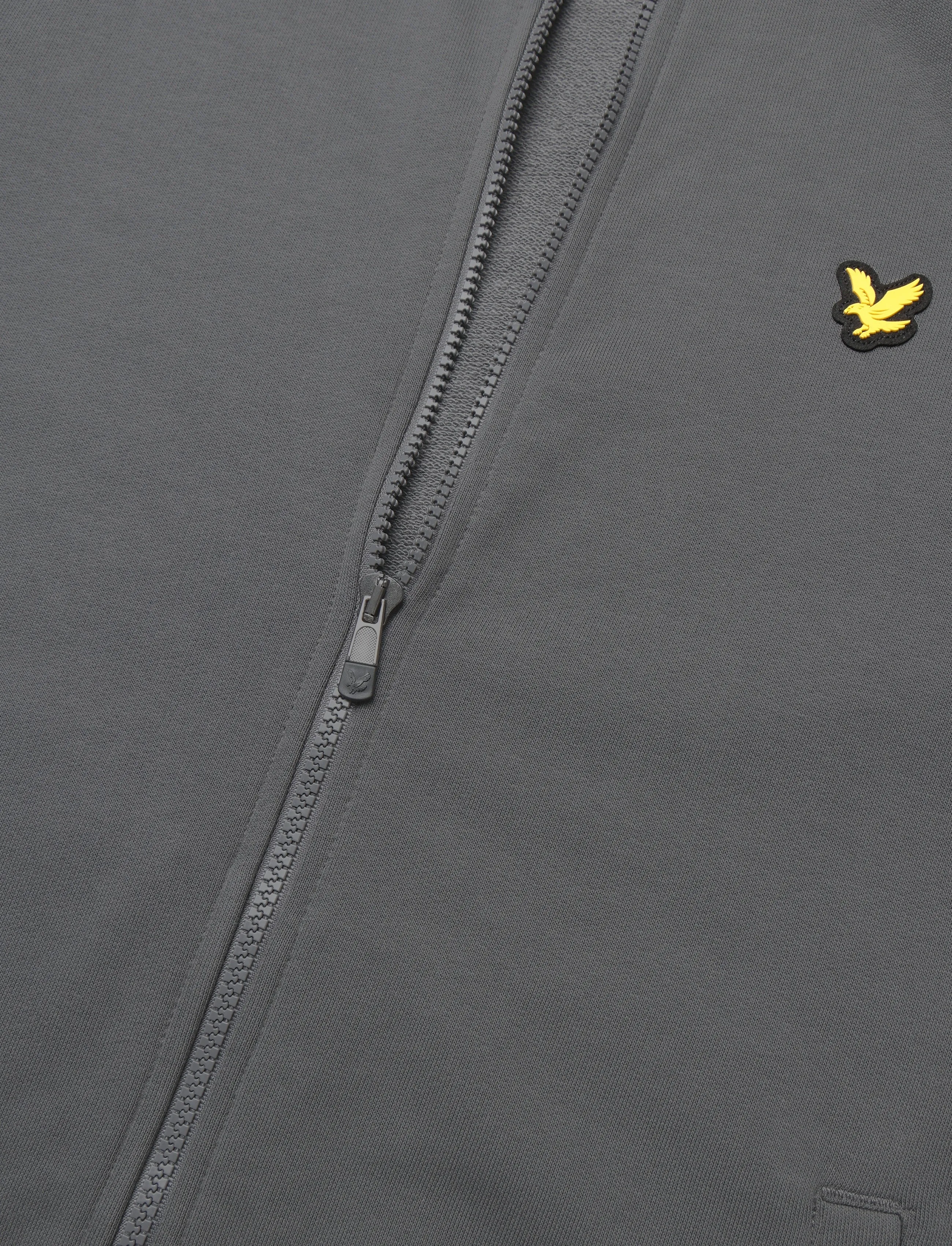 Lyle & Scott Sport - Jacquard Tape Track Top - sportsjakker - mercury grey - 3