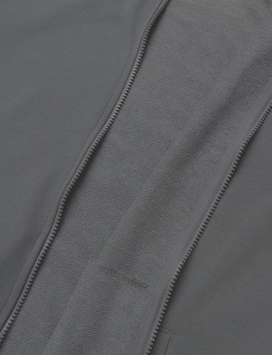 Lyle & Scott Sport - Jacquard Tape Track Top - sportsjakker - mercury grey - 4