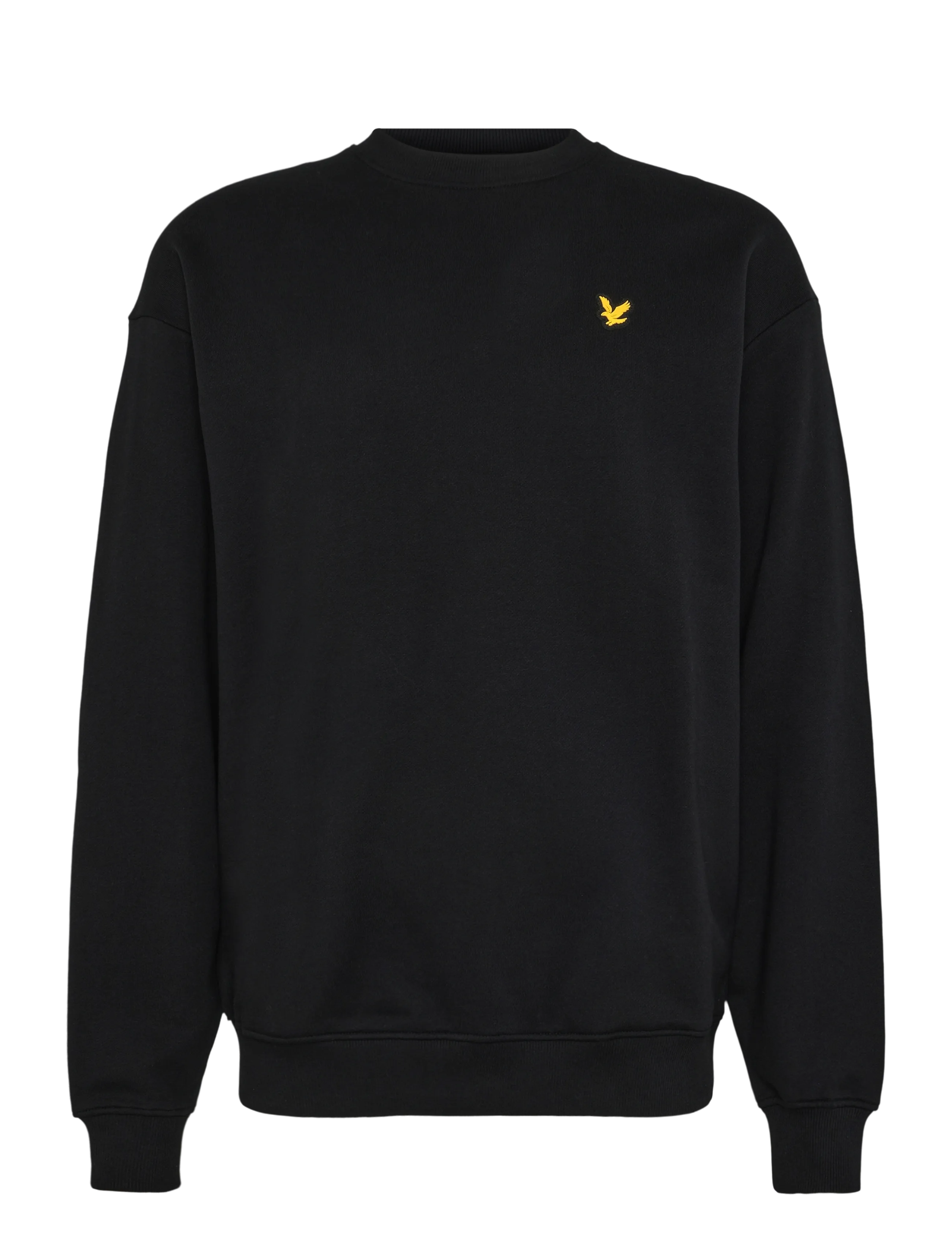Lyle & Scott Sport Oversized Sports Collegiate Crew Neck Sweatshirt - Kleidung - JET BLACK / black