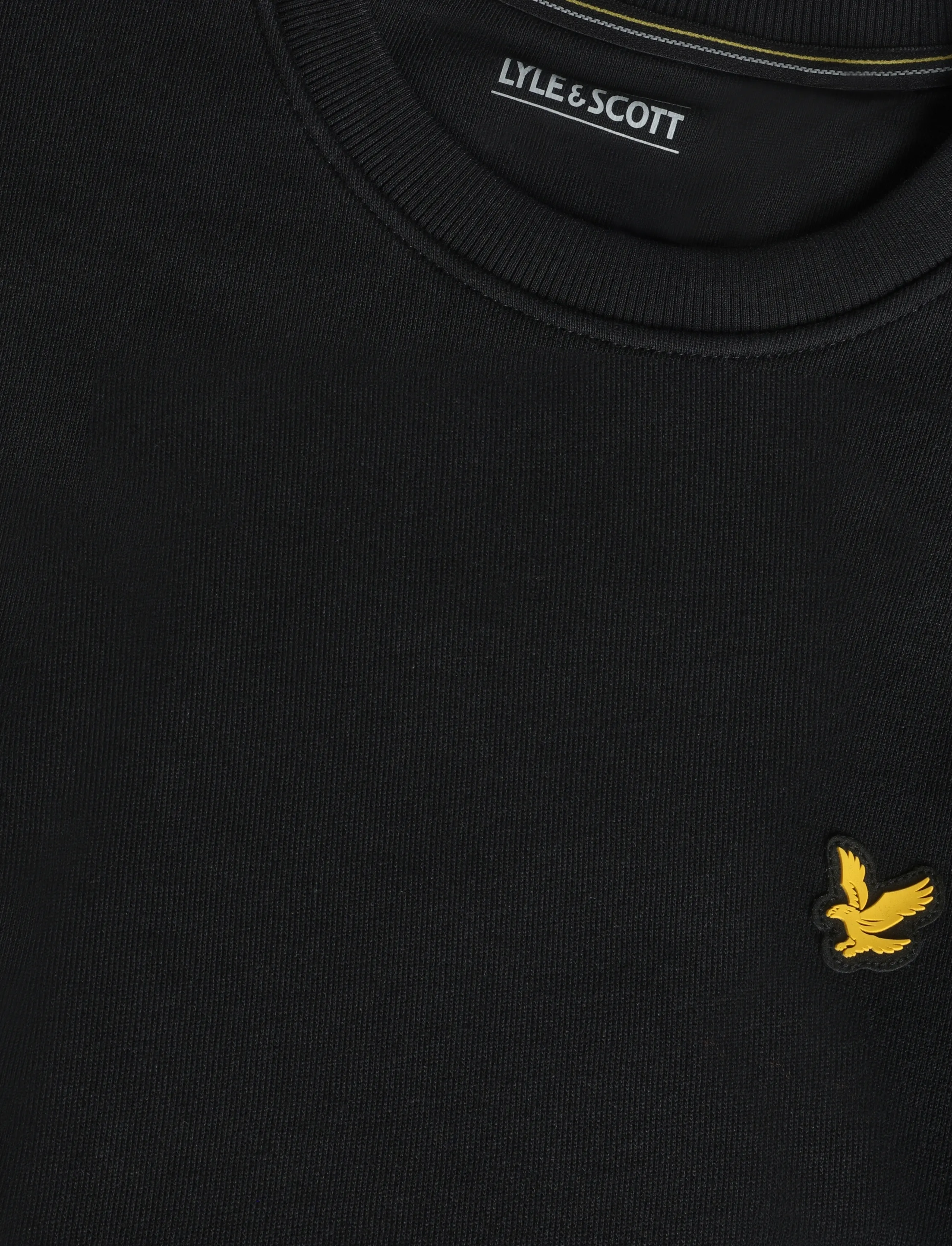 Lyle & Scott Sport - Oversized Sports Collegiate Crew Neck Sweatshirt - jet black - 2
