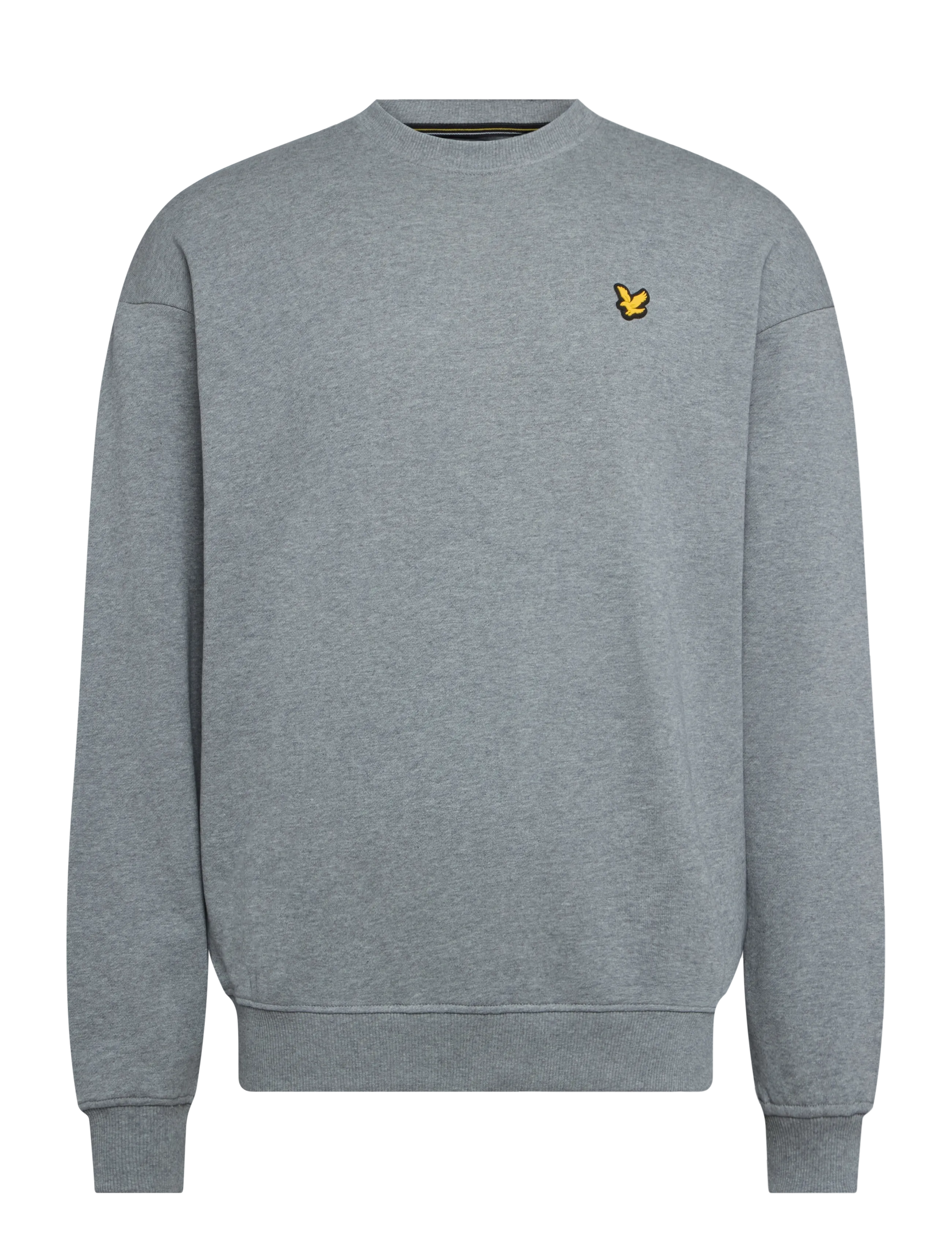 Lyle & Scott Sport Oversized Sports Collegiate Crew Neck Sweatshirt - Neuheiten - MID GREY MARL / grey