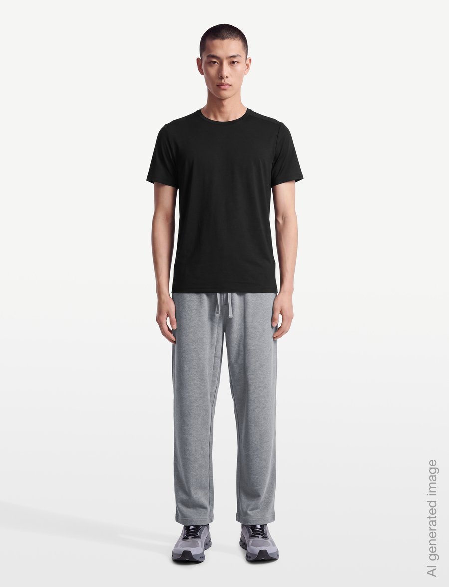 Lyle & Scott Sport - Straight Leg Sweatpants - hosen - mid grey marl - 0