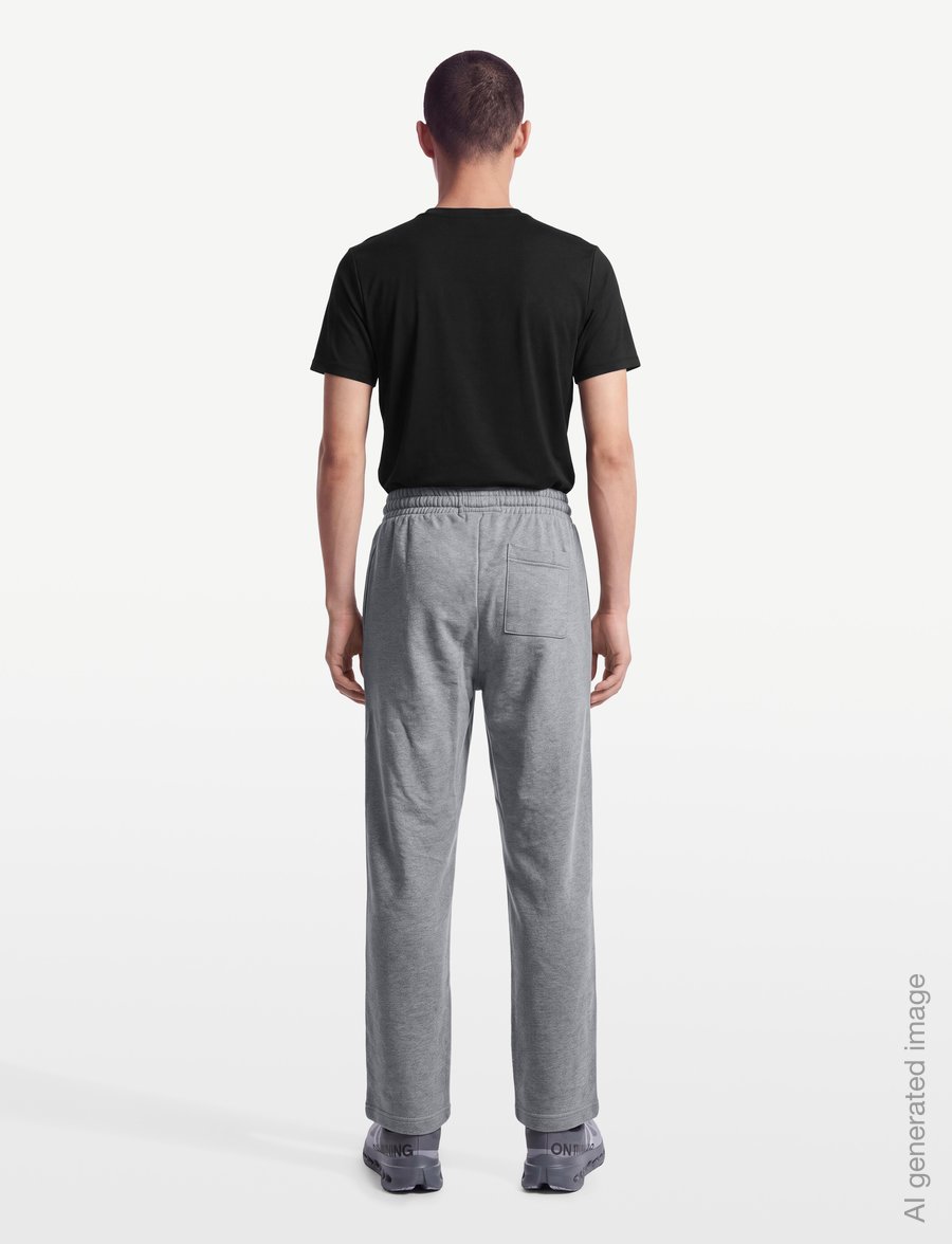 Lyle & Scott Sport - Straight Leg Sweatpants - hosen - mid grey marl - 4