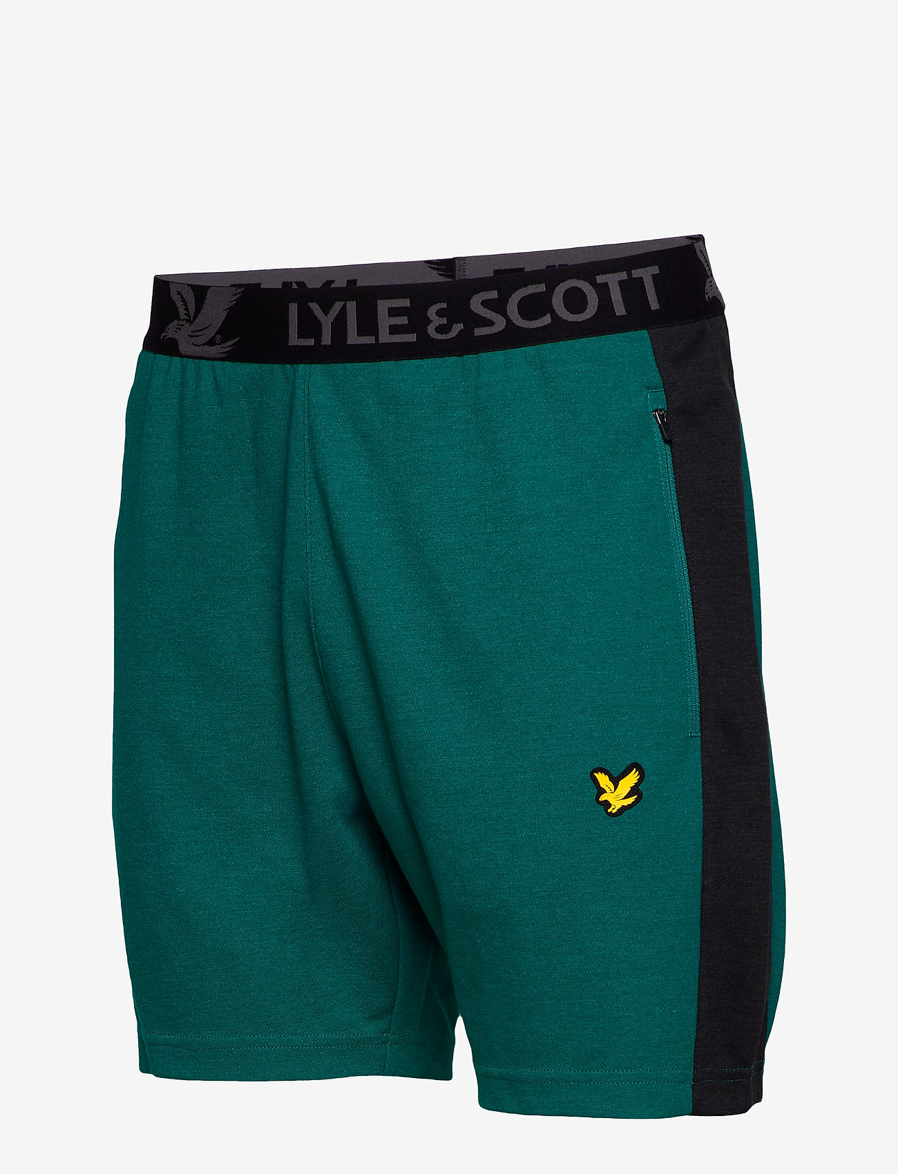 Lyle & Scott Sport - Colour Breaker Shorts - teal green marl - 2