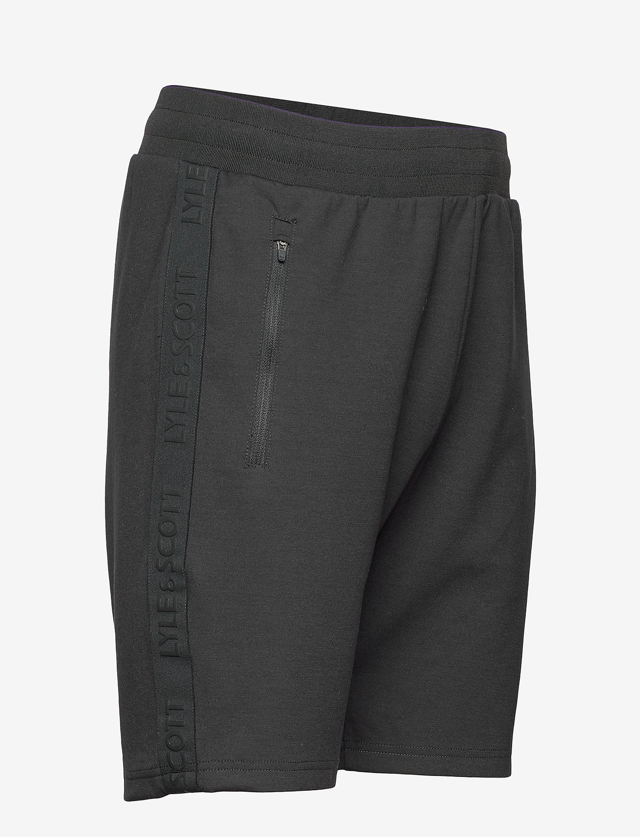 Lyle & Scott Sport - Side Tape Shorts - true black - 2