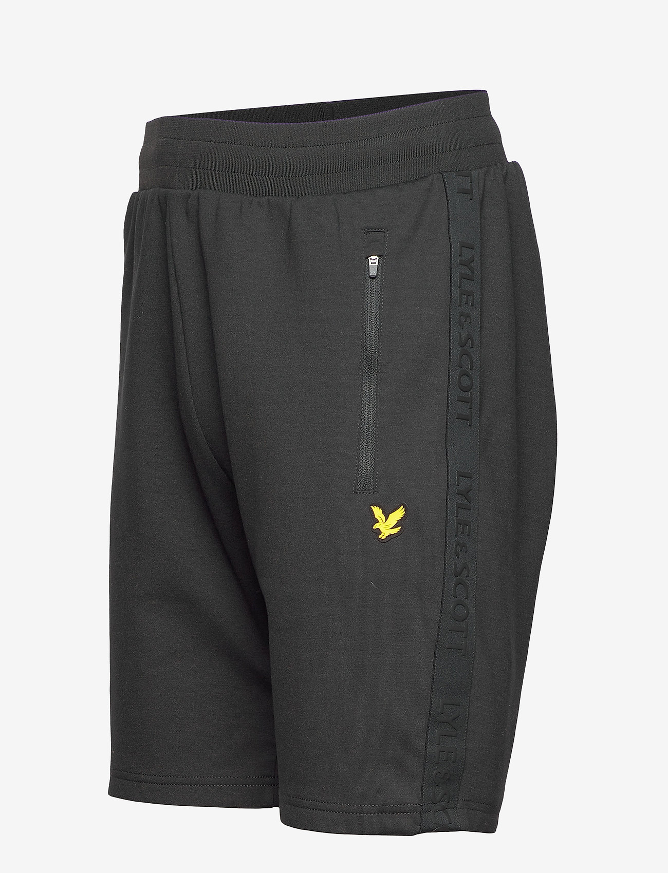 Lyle & Scott Sport - Side Tape Shorts - true black - 3