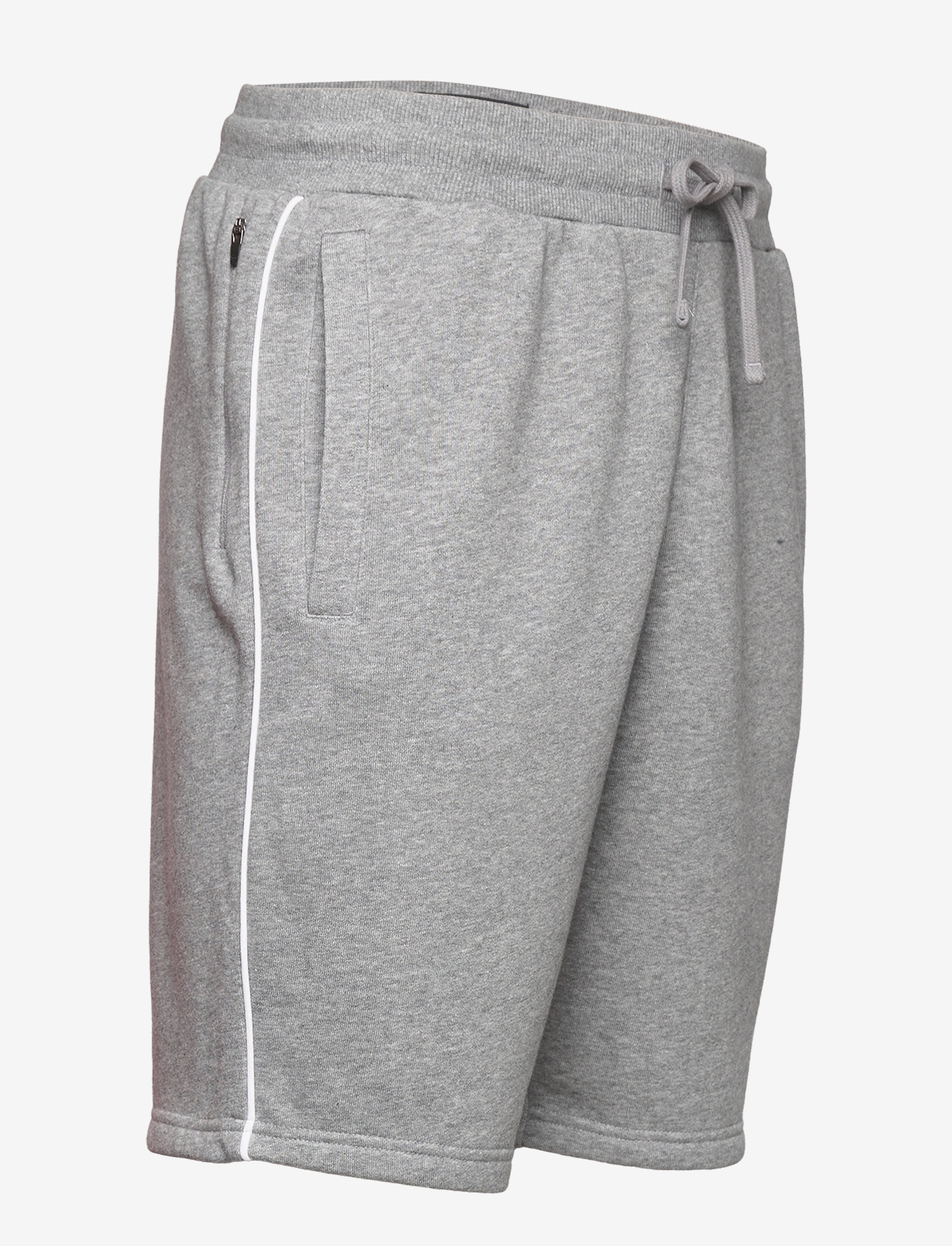 Lyle & Scott Sport - Sweat Short with Contrast Piping - mid grey marl - 2
