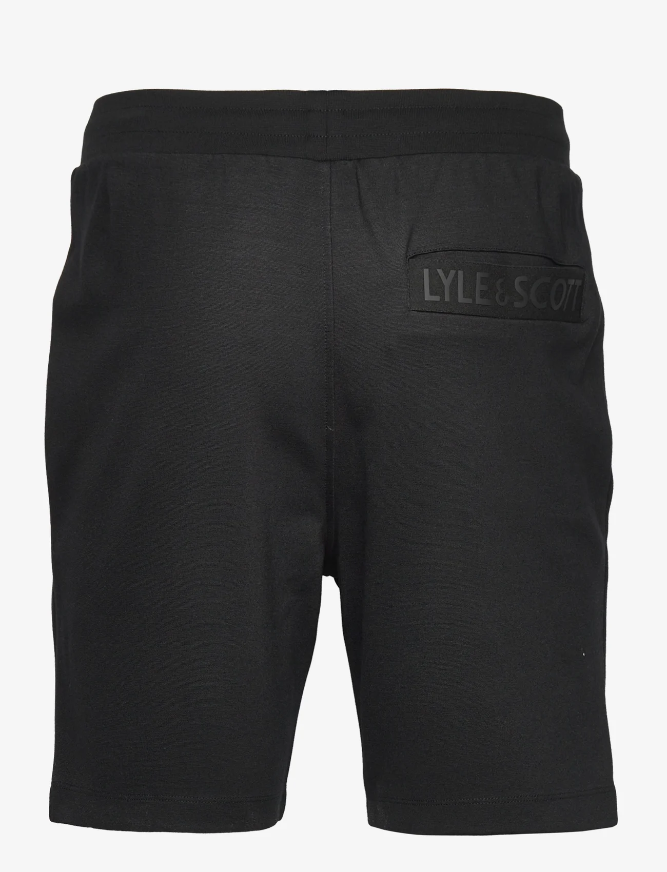 Lyle & Scott Sport - Pocket Branded Shorts - sportiska stila šorti - z865 jet black - 1