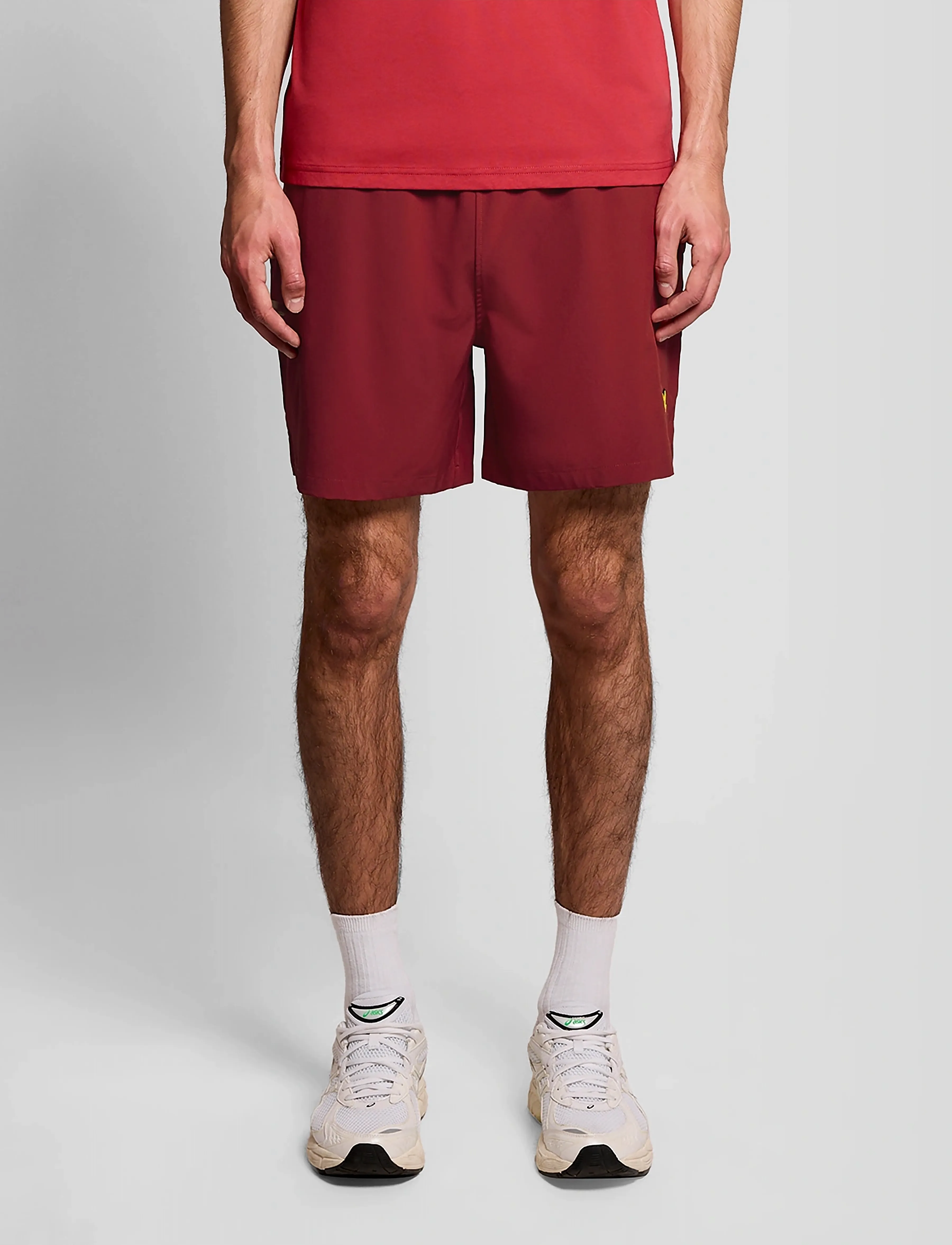 Lyle & Scott Sport Sports Swim Short, L, Bademode, Rot - Shorts, Männerswear